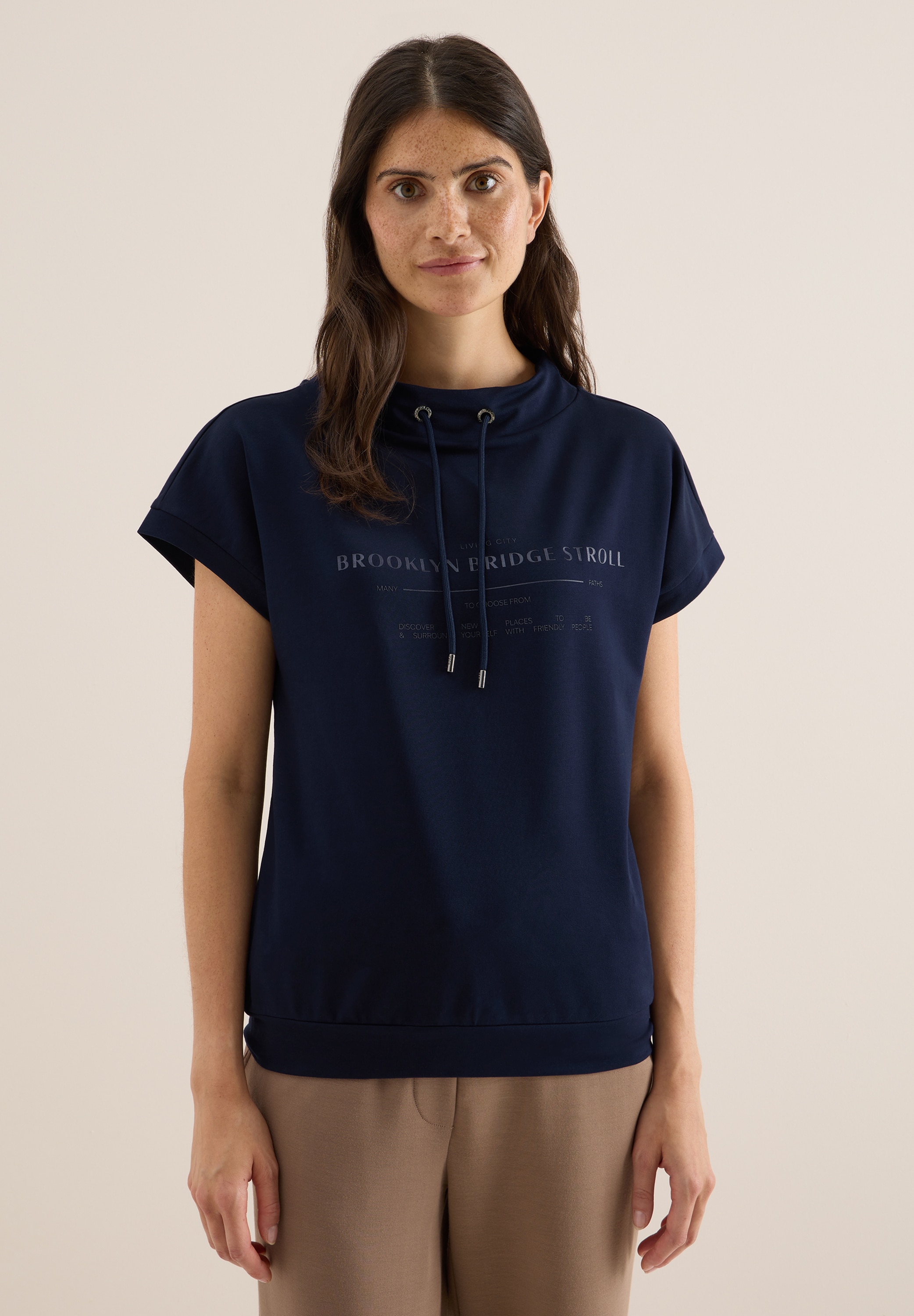 Cecil T-Shirt, im soften Baumwoll-Mix günstig online kaufen