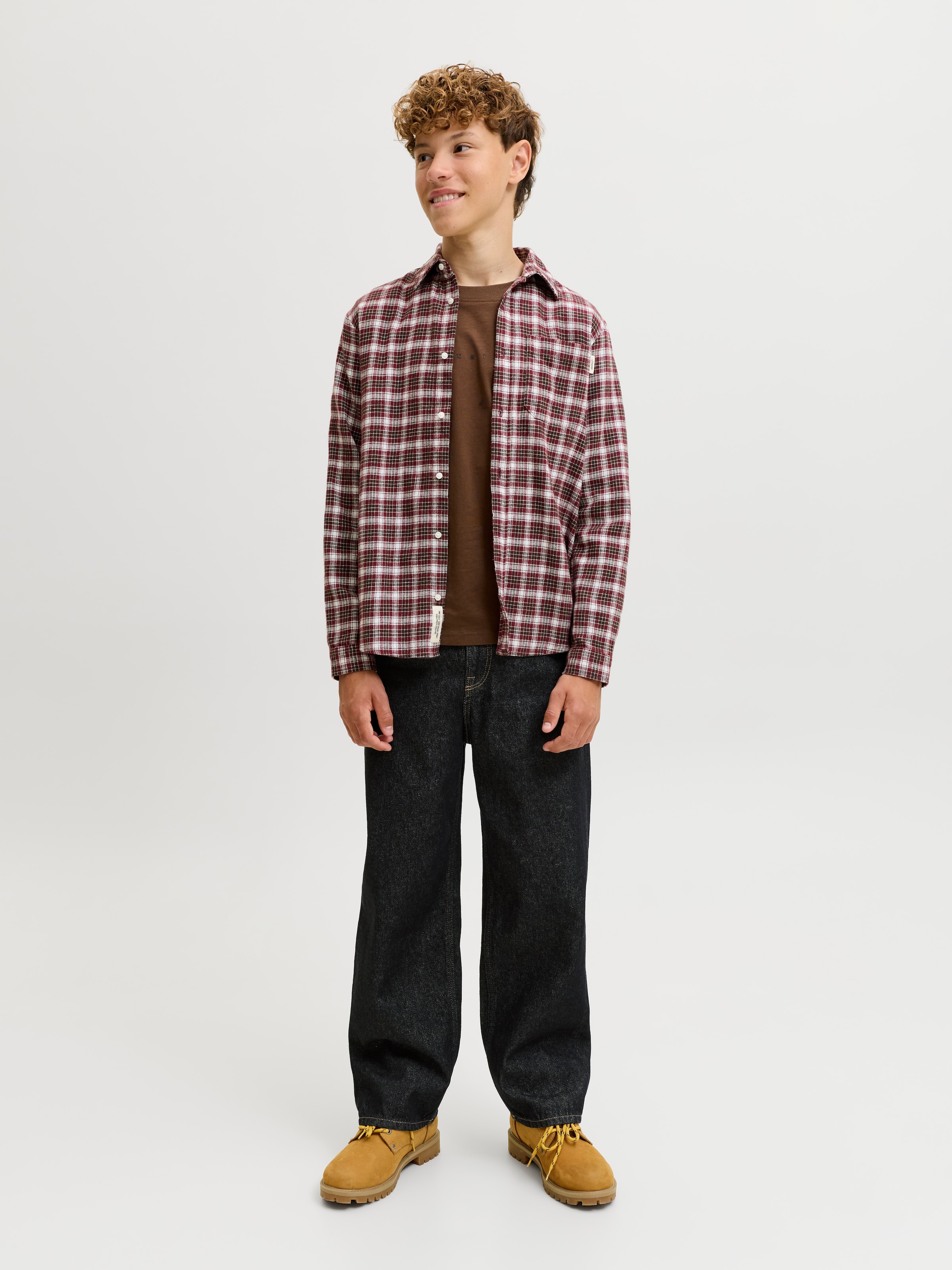 Jack & Jones Junior Relax-fit-Jeans »JJIALEX JJORIGINAL AKM 368 SN JNR« Baumwolle, relaxed fit