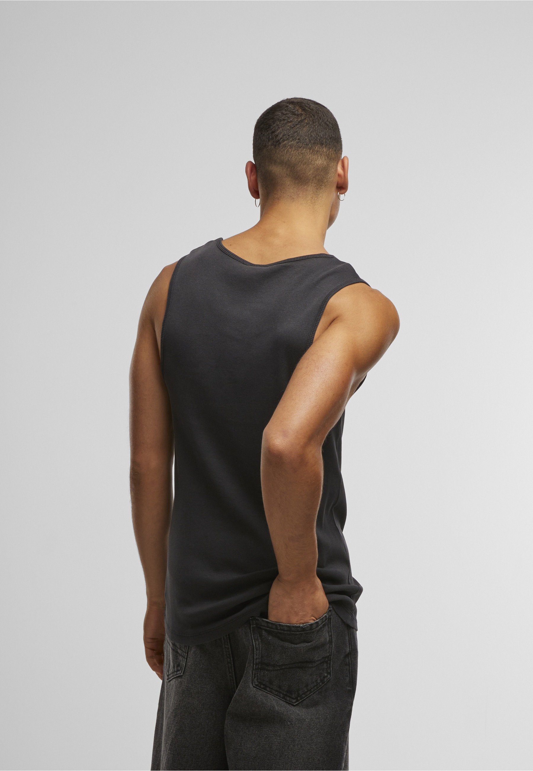 URBAN CLASSICS Tanktop »Urban Classics Washed Rib Tanktop« 1 Stk.