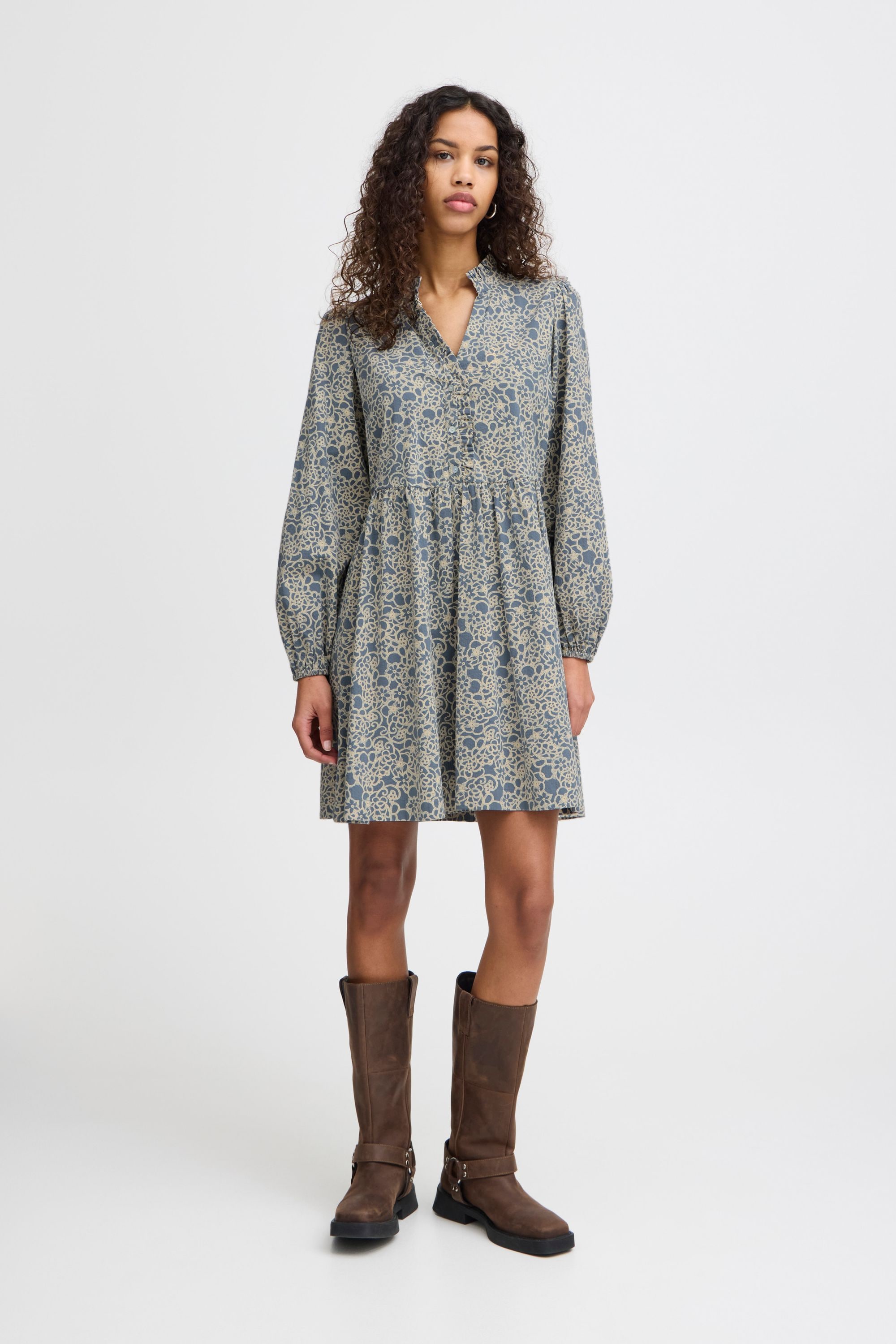 Ichi Midikleid »Midikleid IHQWISSA DR2«
