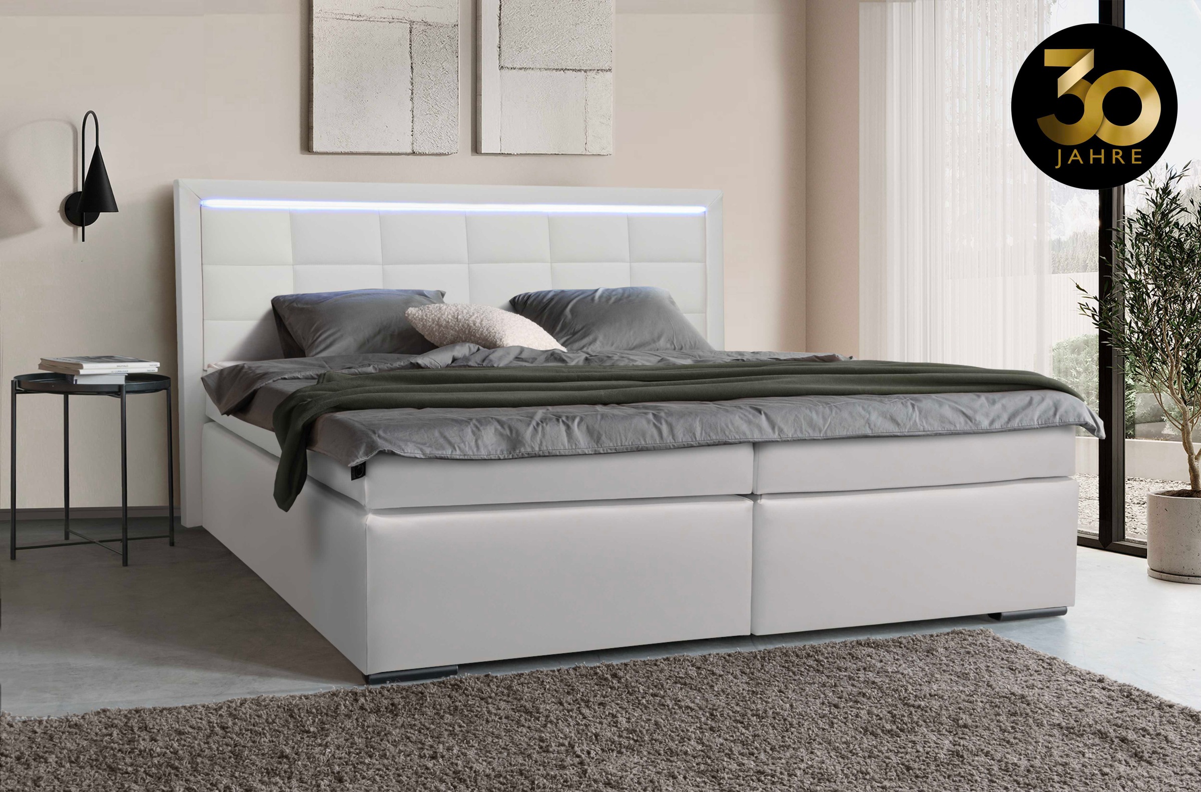COLLECTION AB Boxspringbett "30 Jahre Jubiläums-Modell Athena" in H2,H3 & H günstig online kaufen