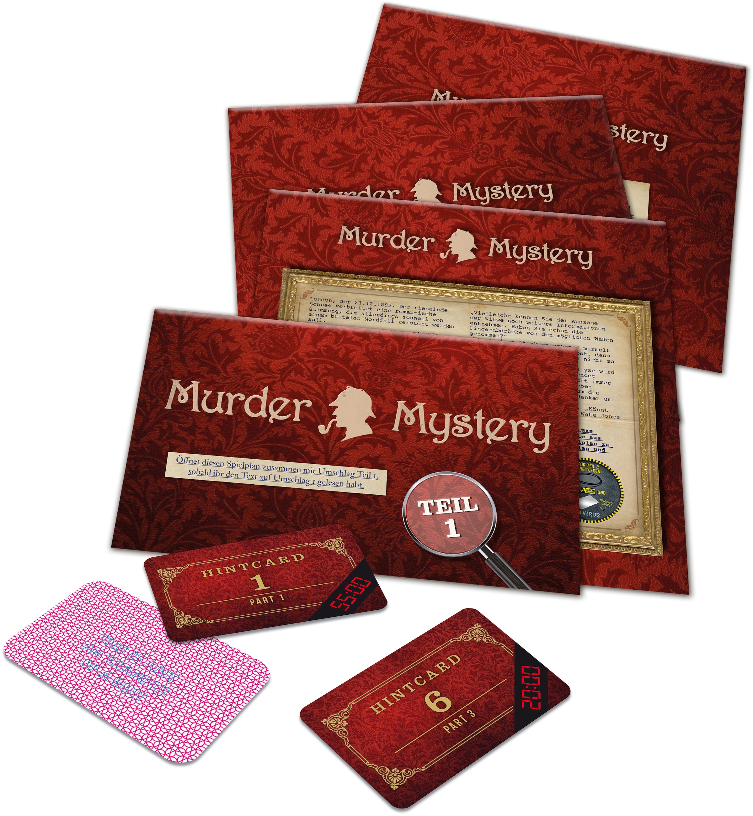 Noris Spiel »Erweiterungsspiel, Escape Room: Murder Mystery«, Made in Germany