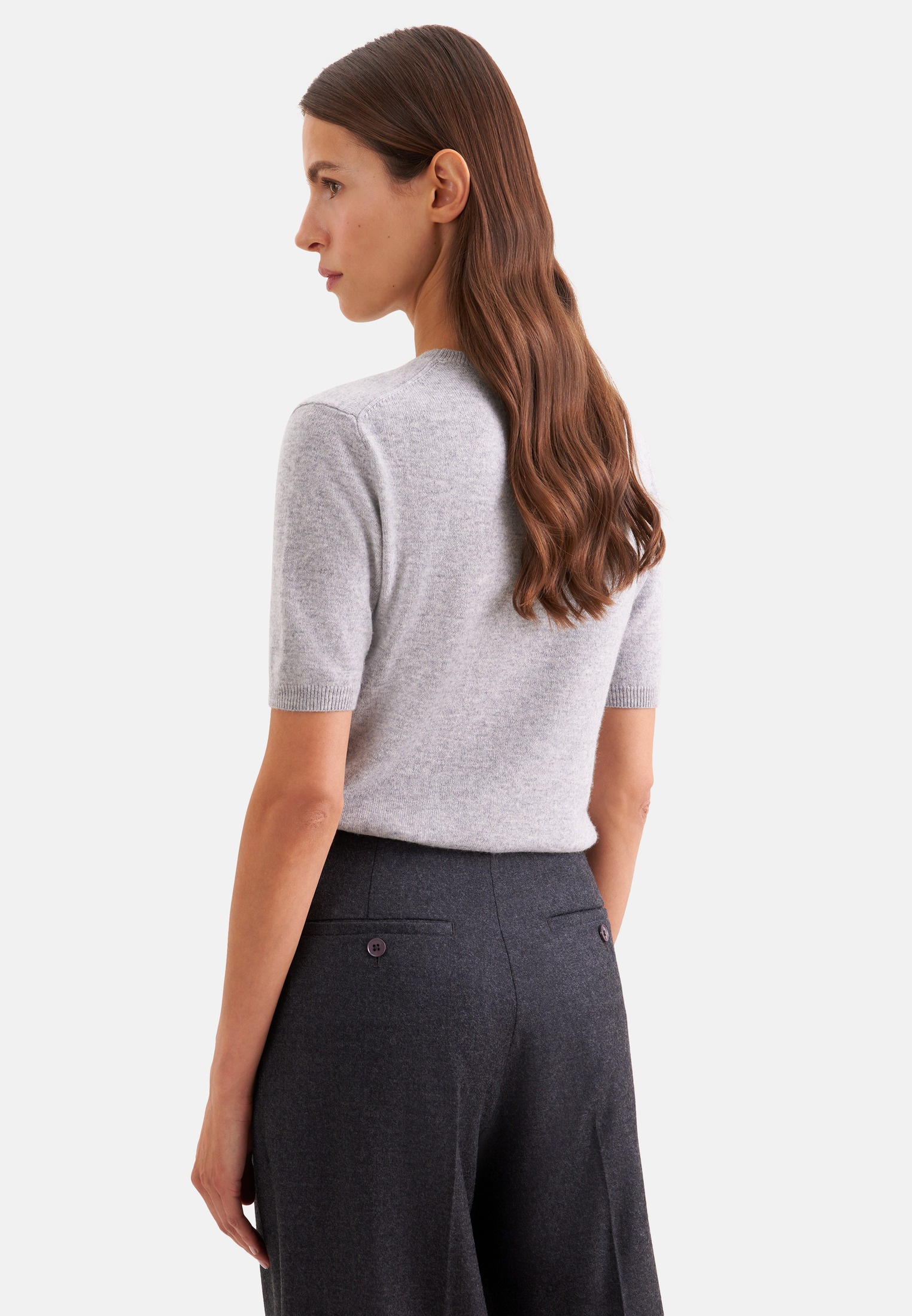 seidensticker Strickpullover 1/2 Rundhals Uni