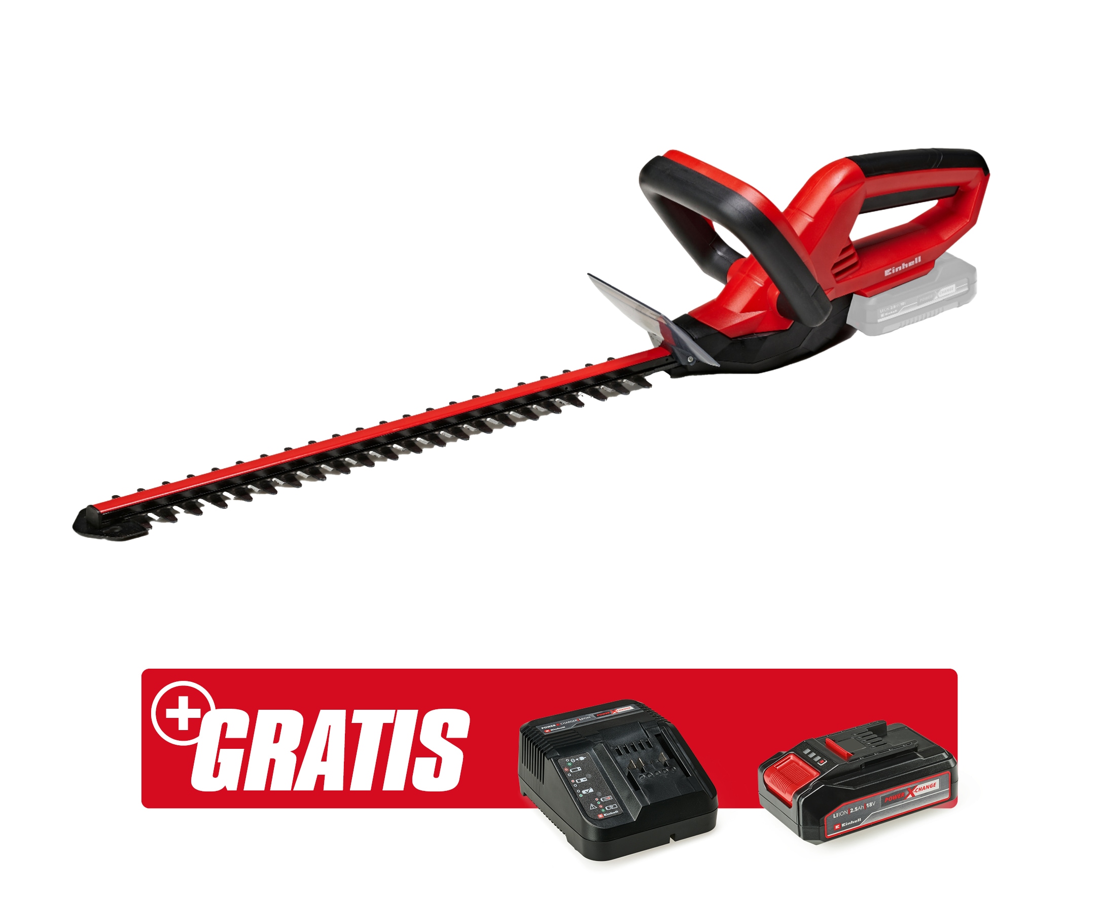 Einhell Akku-Heckenschere "GC-CH 1846 Li (1x2,5 Ah)", (Set), inkl. Akku und günstig online kaufen