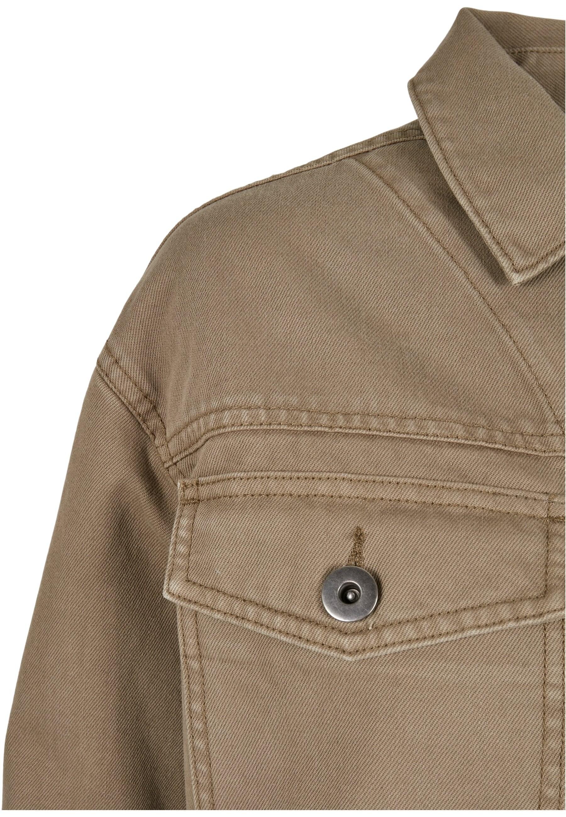 URBAN CLASSICS Allwetterjacke »Urban Classics Damen Ladies Oversized Shirt Jacket«, (1 St.), ohne Kapuze