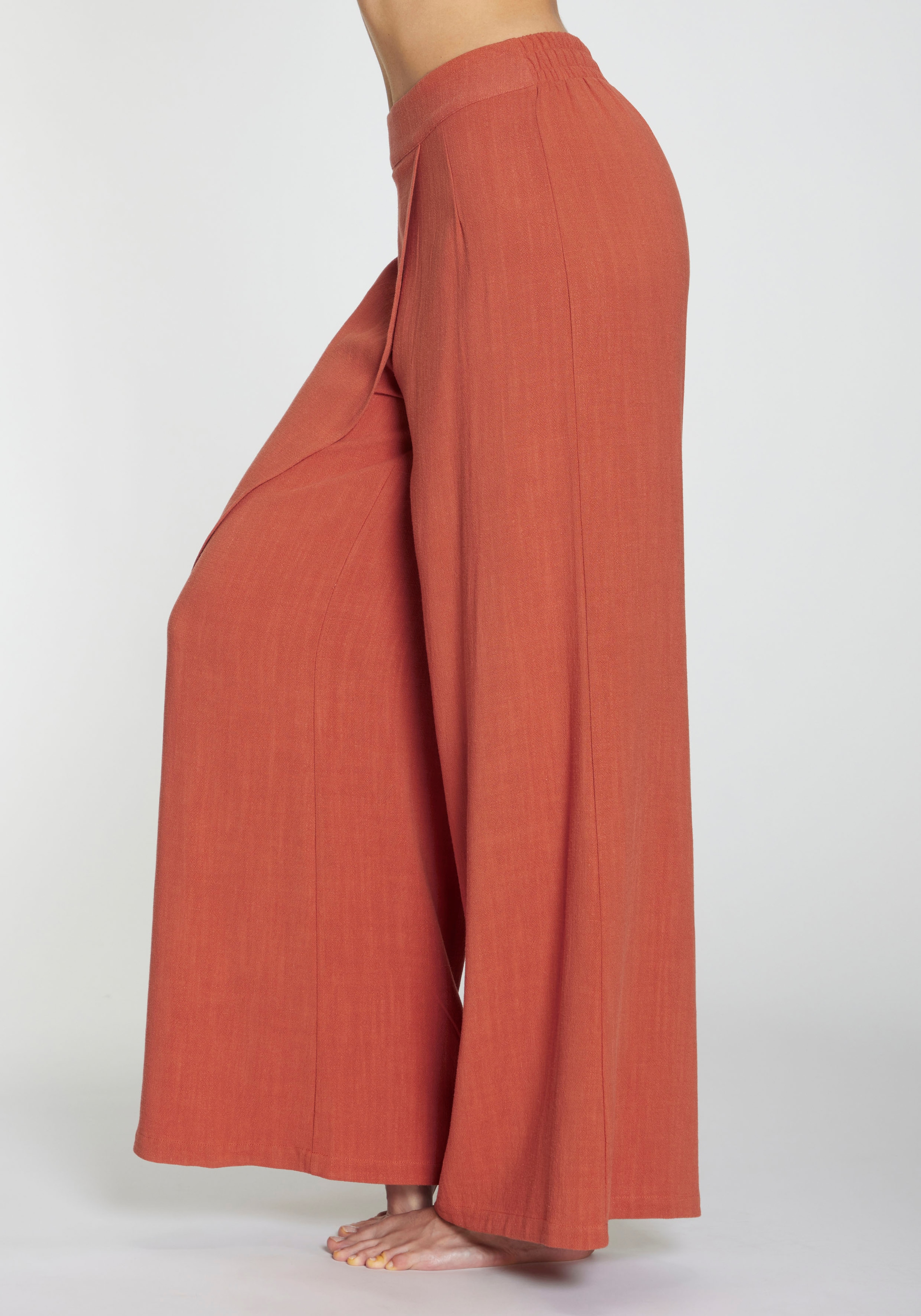 French Connection Leinenhose  im weit fließendem Lagenlook