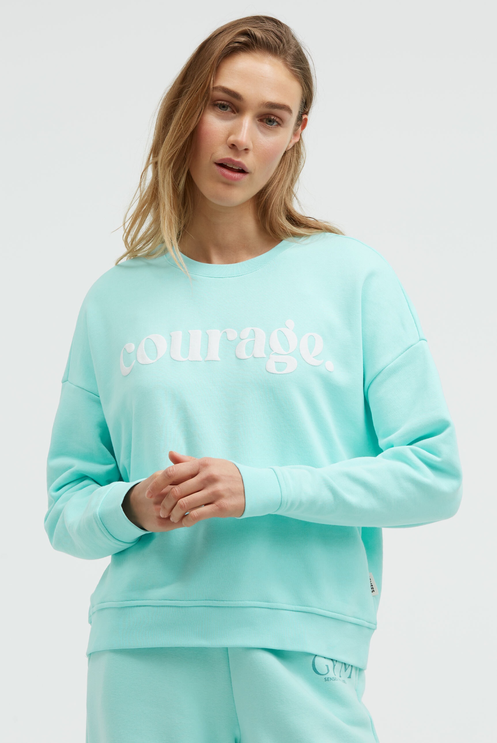 SENSES.THE LABEL Sweater , mit überschnittener Schulter
