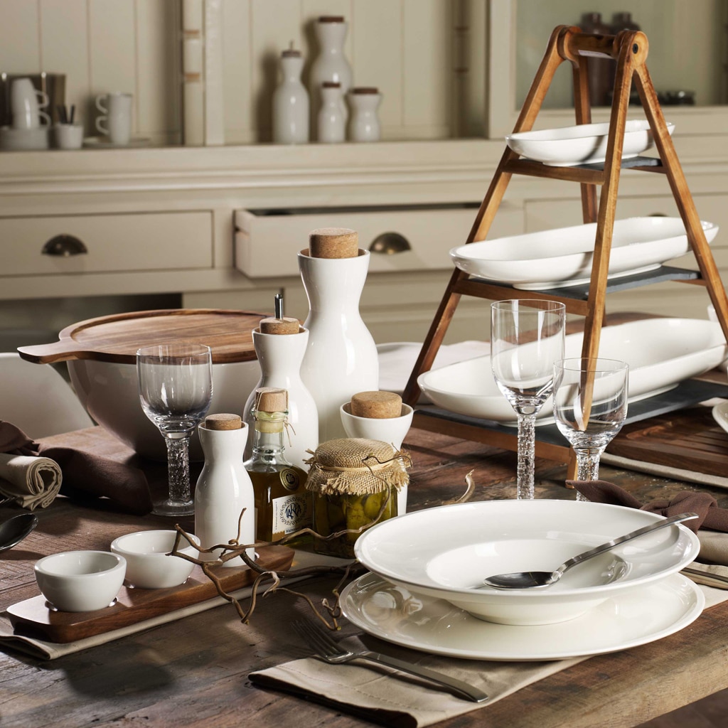 Villeroy & Boch Geschirr-Set »Tafelset Artesano Original 6er Set weiß«