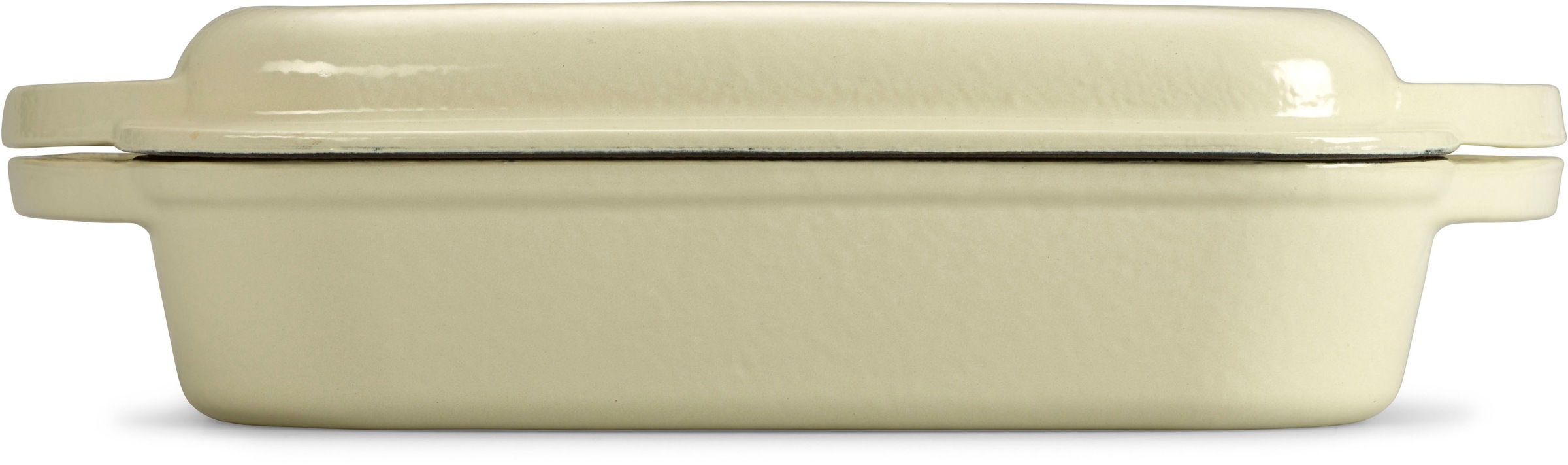 ECHTWERK Bräter »Universalbräter und Pfanne 2-in-1 Set, Auflaufform mit Deckel«, Gusseisen-Emaille, Emaille-Beschichtung, für Backöfen, Grill & Induktion