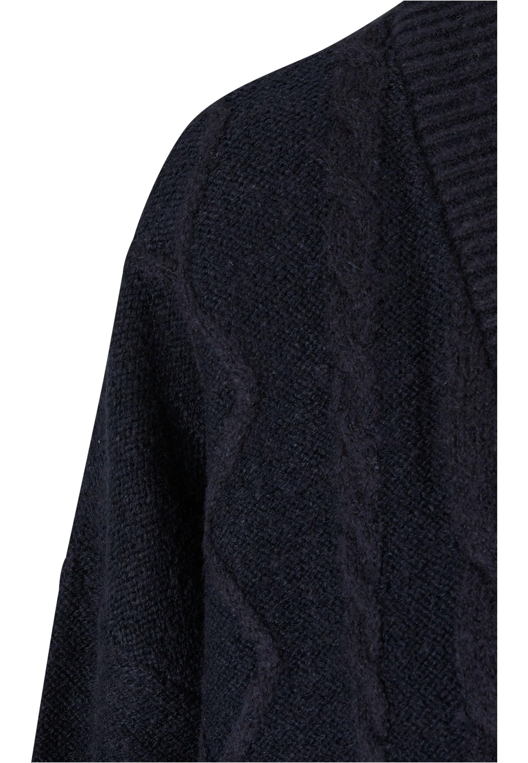 URBAN CLASSICS Strickjacke »Urban Classics Damen Ladies Cabel Knit Cardigan«