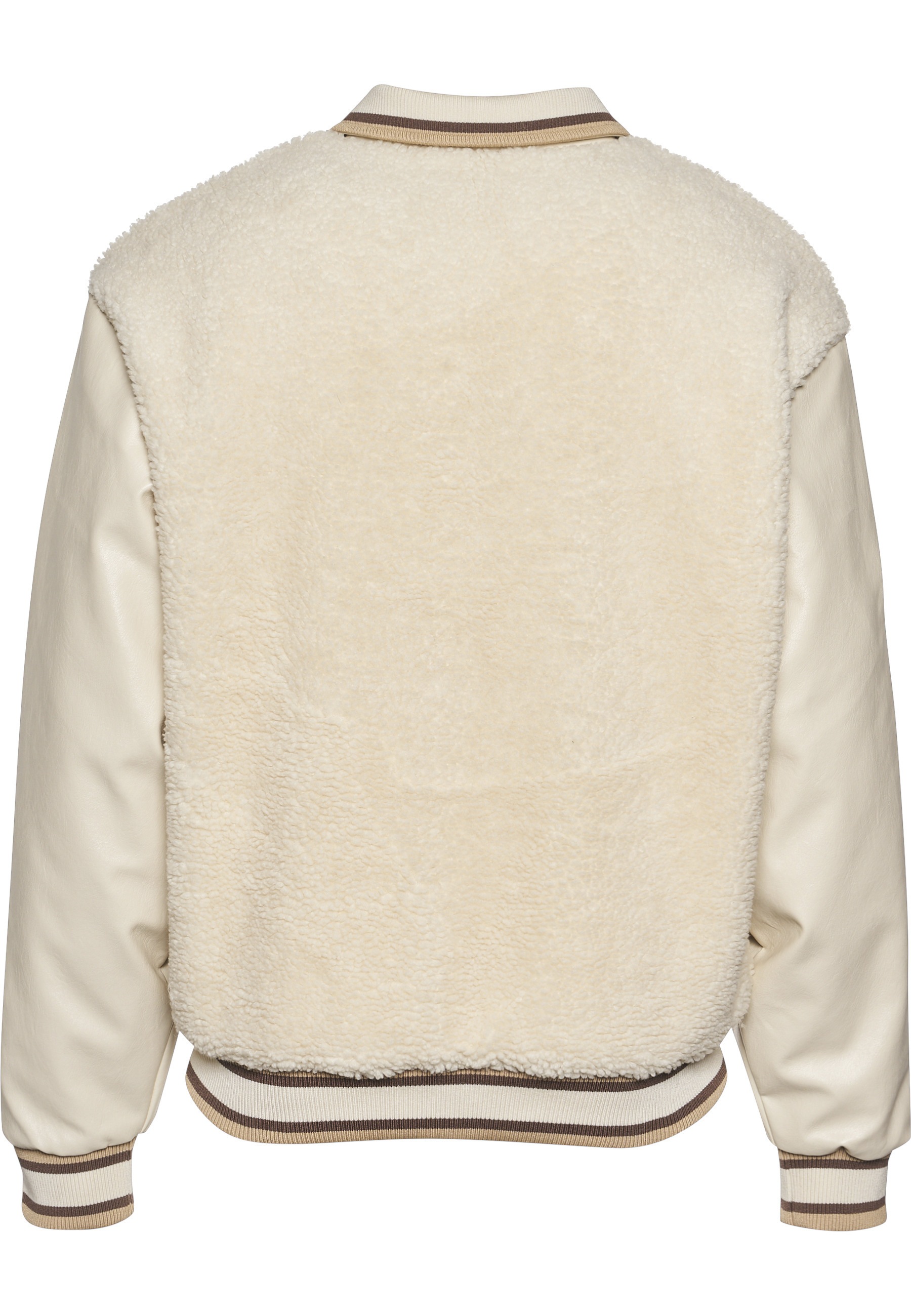 Karl Kani Collegejacke »Karl Kani Herren KM234-009-1 KK OG Teddy College Jacket« 1 Stk. tlg. ohne Kapuze