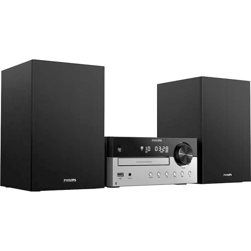 Philips Microanlage »TAM4205/12«, (A2DP Bluetooth-AVRCP Bluetooth FM-Tuner-UKW mit RDS 60 W)