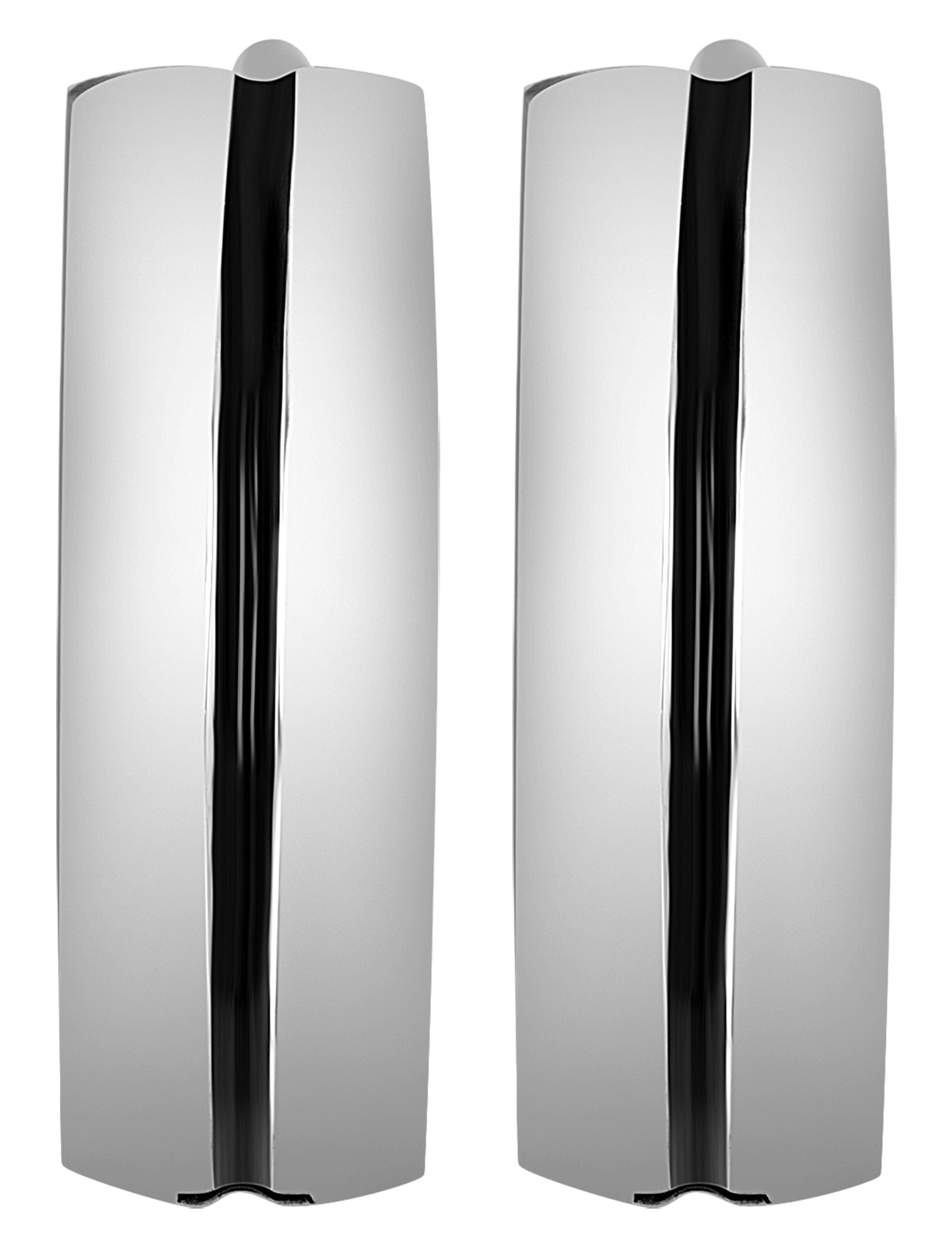 Adelia´s Paar Creolen »Unisex Ohrringe – Creole aus Edelstahl« Schöne Geschenkidee zum Muttertag