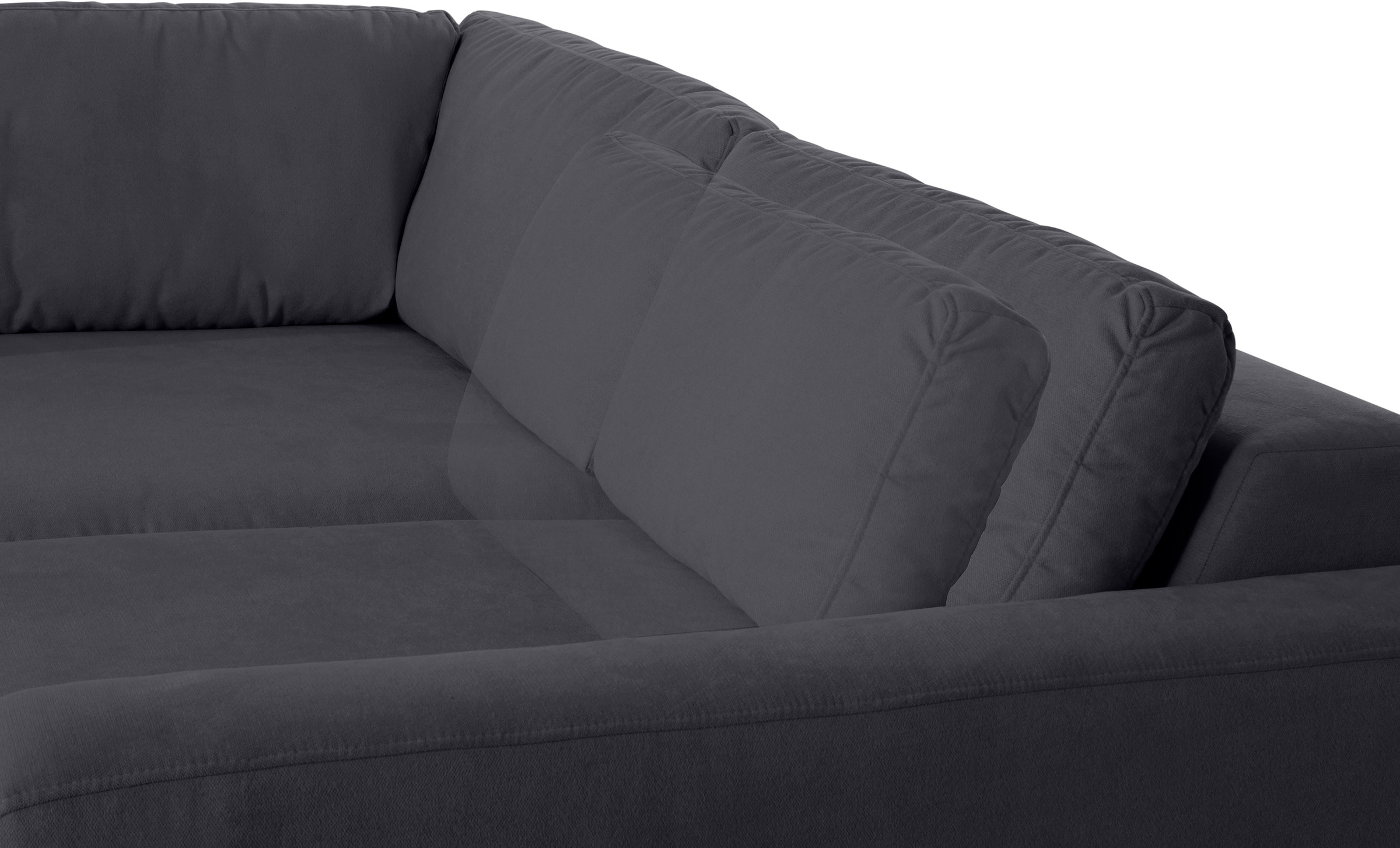 Places of Style Wohnlandschaft »Bloomfield, U-Form«, mit extra tiefer Sitzfläche, wahlweise mit Sitztiefenverstellung