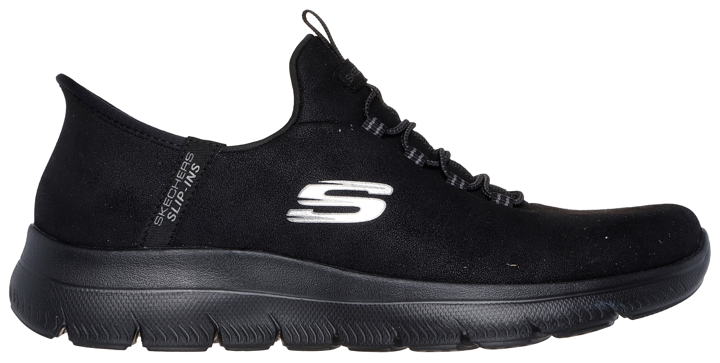 Skechers Slip-On Sneaker »SUMMITS«, Slipper, Freizeitschuh, Halbschuh in veganer Verarbeitung