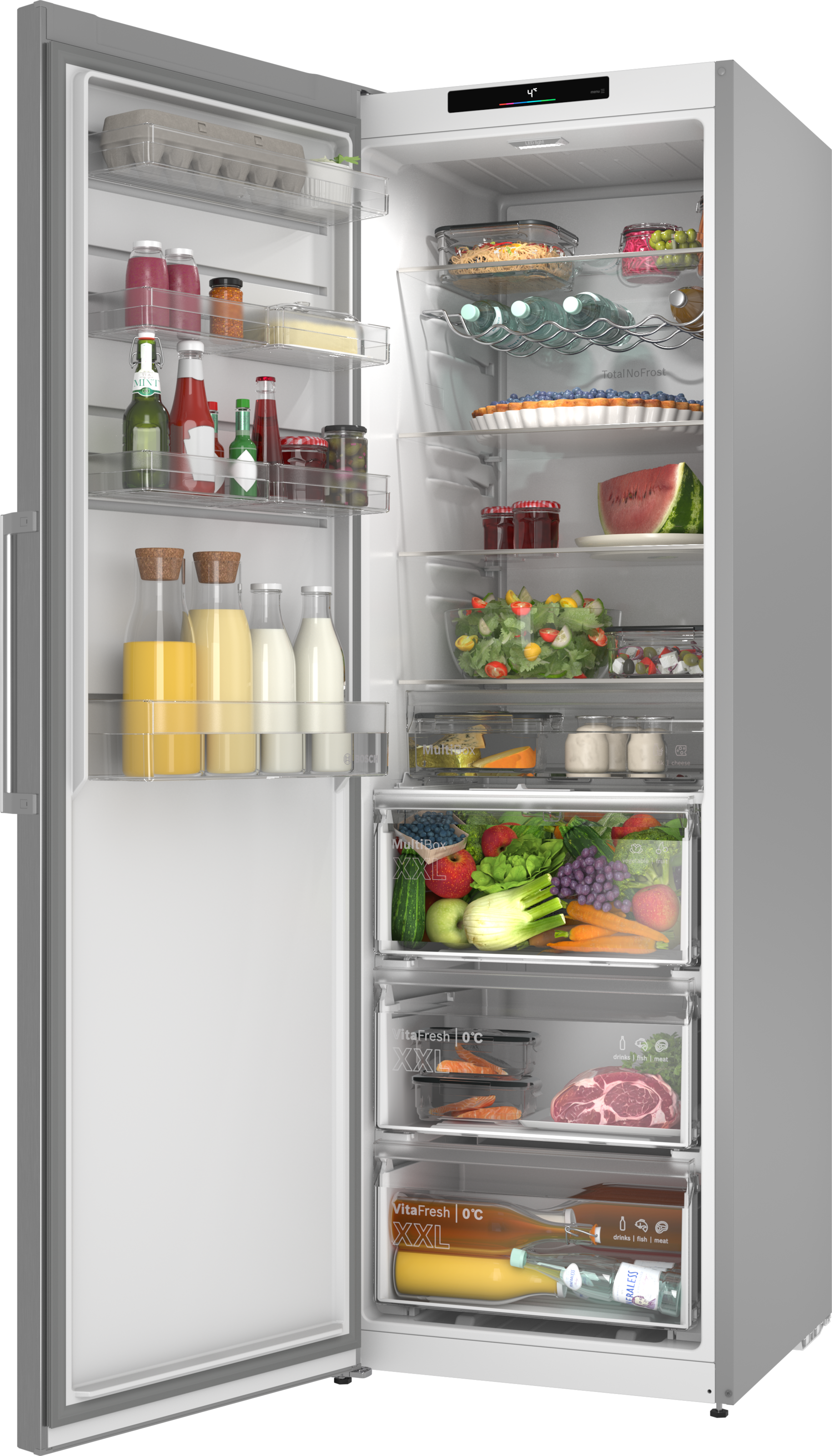 BOSCH Kühlschrank Serie 4 »KSN36VLDG« 186,2 cm hoch 59,5 cm breit