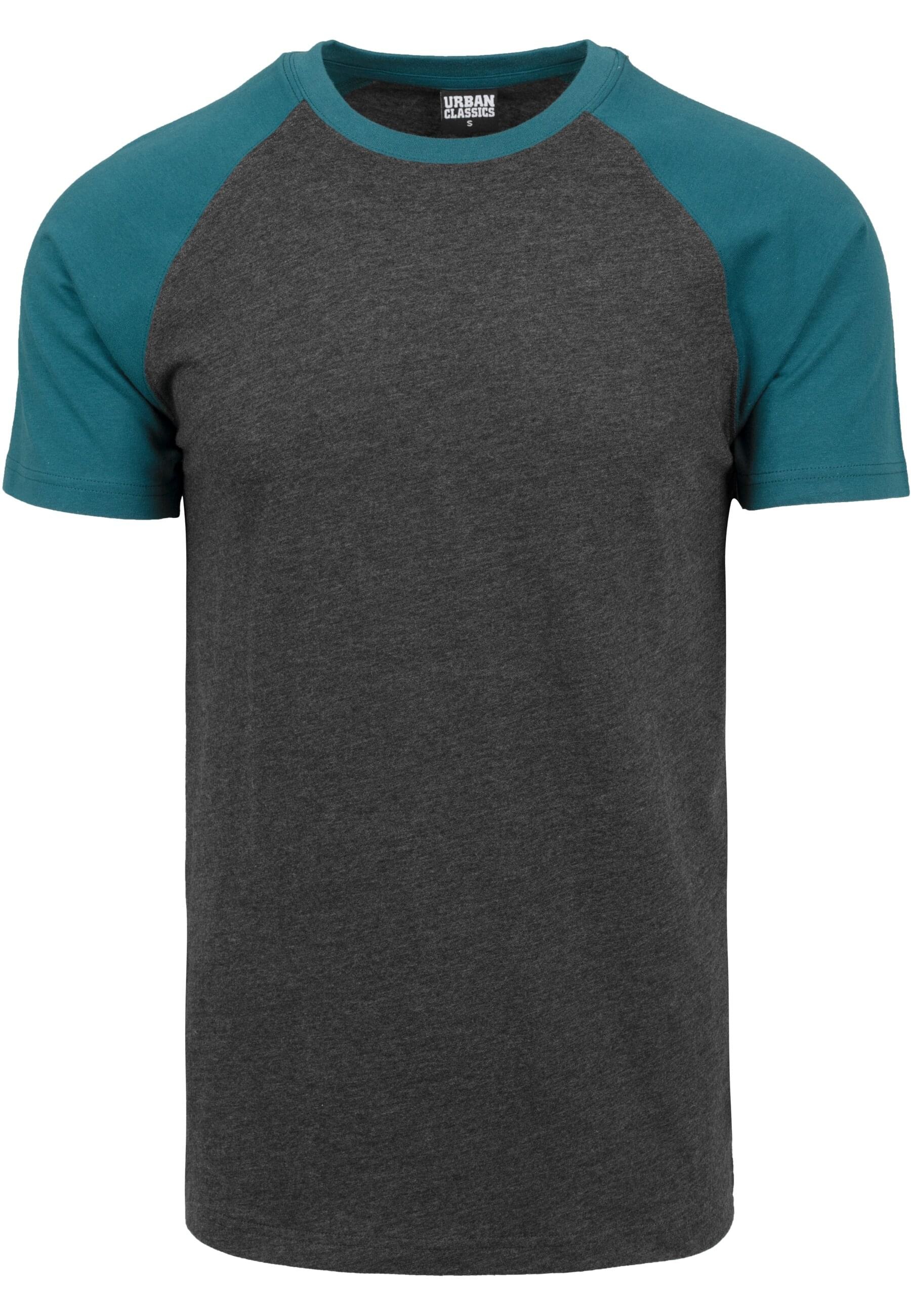 URBAN CLASSICS T-Shirt "Urban Classics Herren Raglan Contrast Tee"