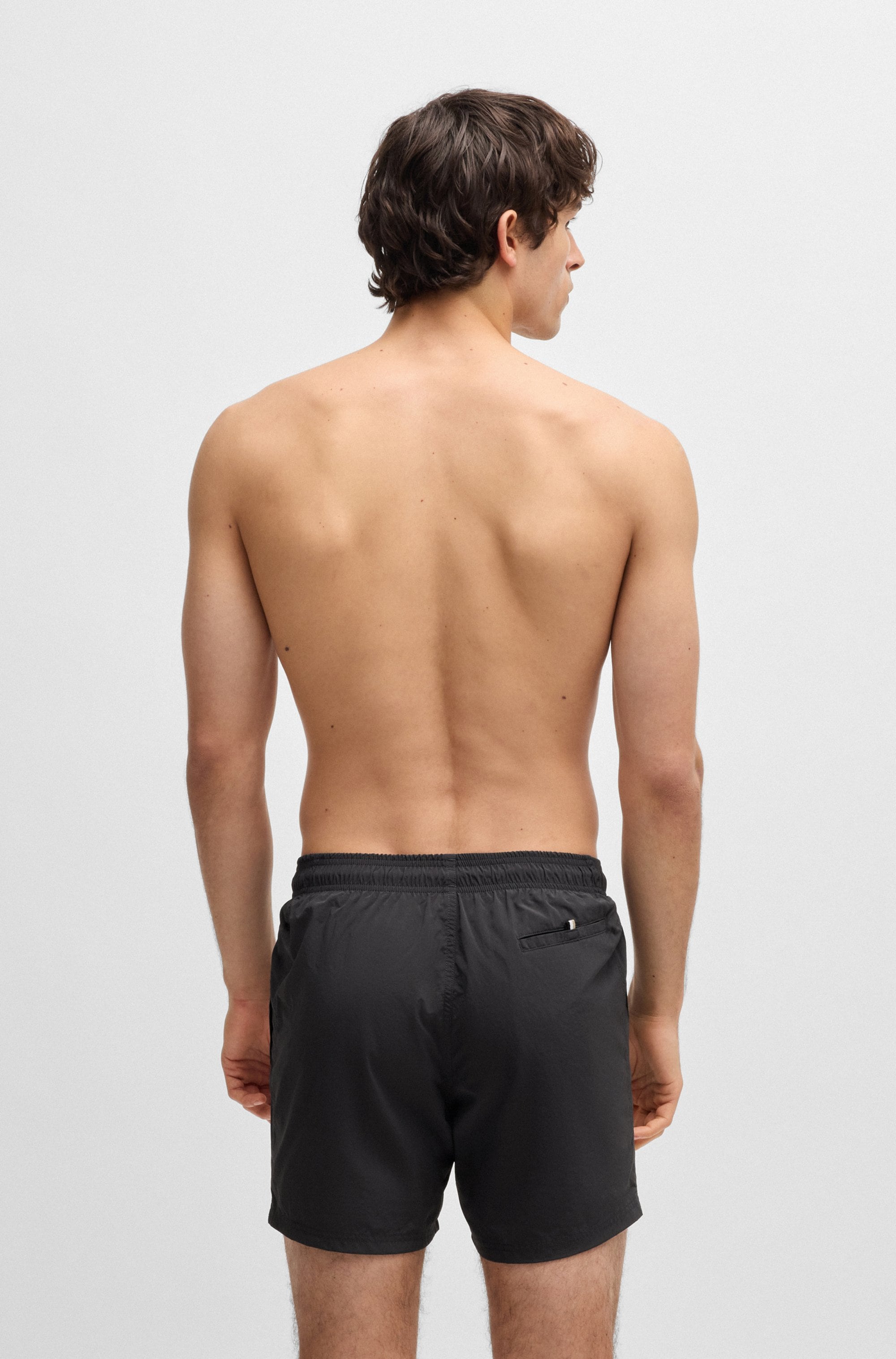 BOSS Badeshorts »Octopus«, Mit BOSS Logoschriftzug, elastischer Taillenbund mit Kordel