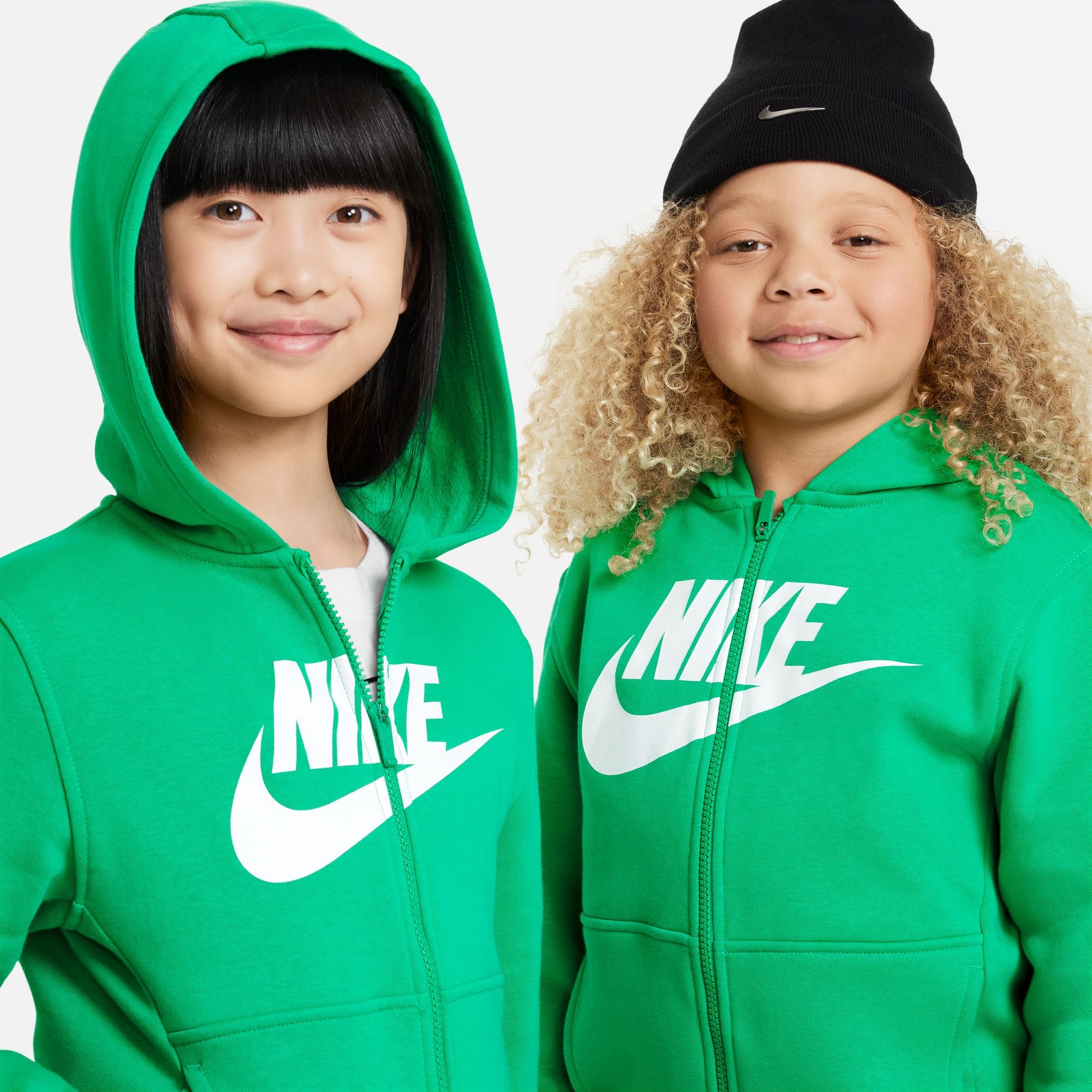 Nike Sportswear Kapuzensweatjacke CLUB FLEECE BIG KIDS FULL ZIP HOODIE fur bestellen BAUR