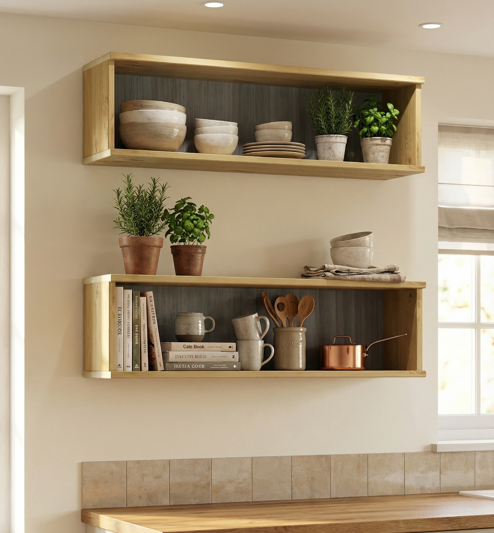 Home affaire Wandregal "Meliss" aus nordischer Kiefer gefertigt, Breite 80 günstig online kaufen