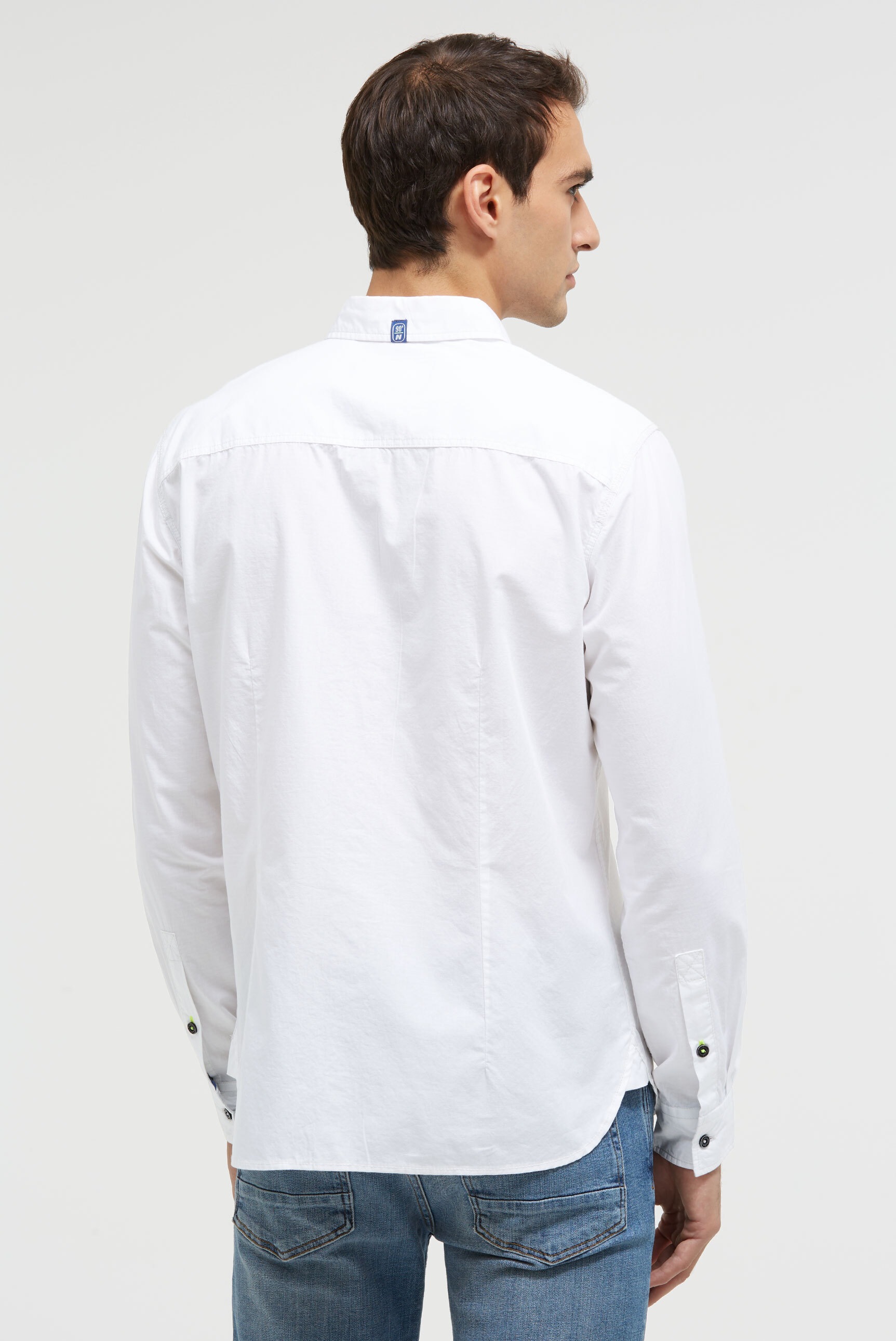 CAMP DAVID Langarmhemd aus Baumwolle