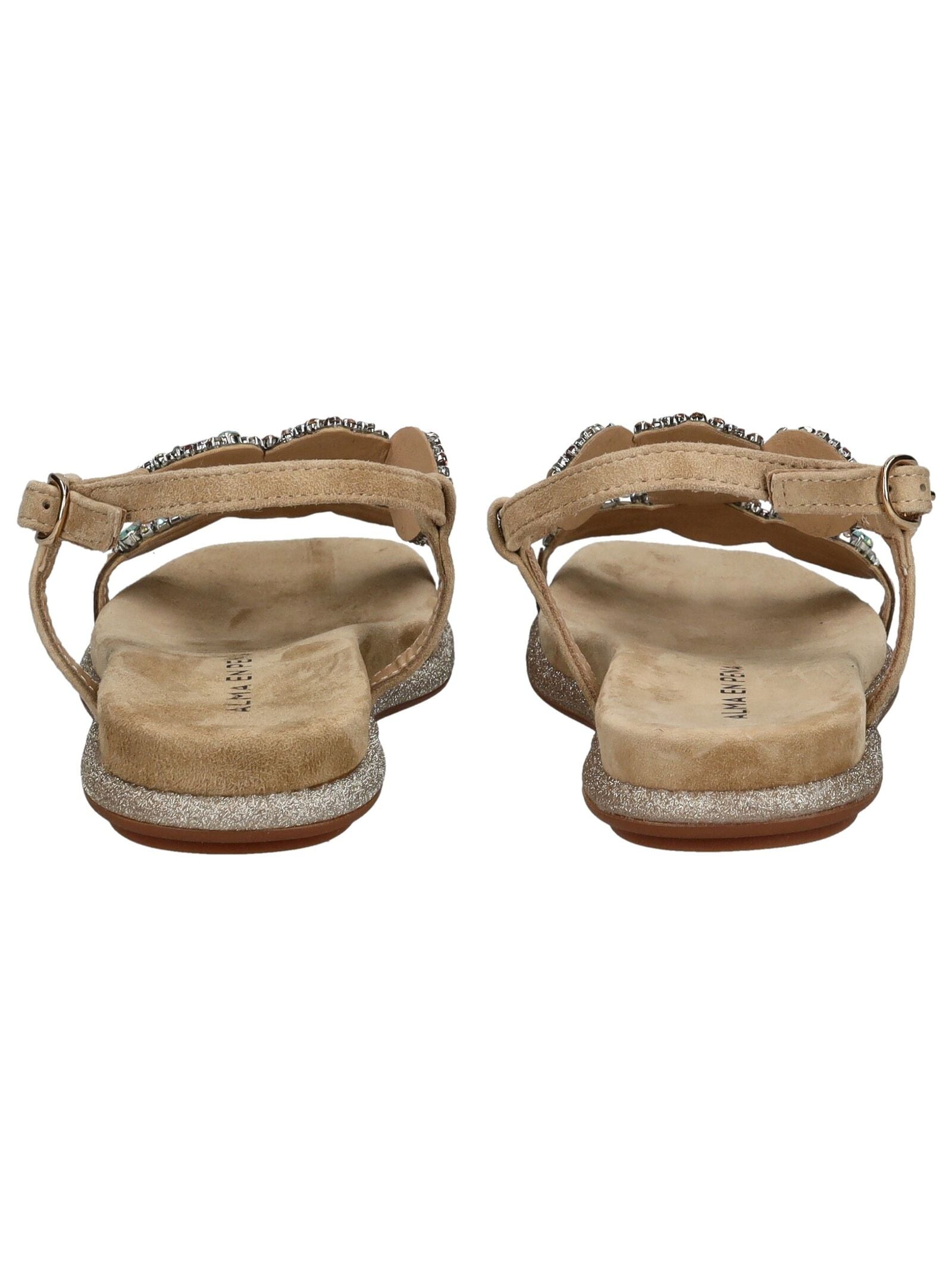 Alma en Pena Riemchensandale »ALMA EN PENA Sandalen Veloursleder/Textil«