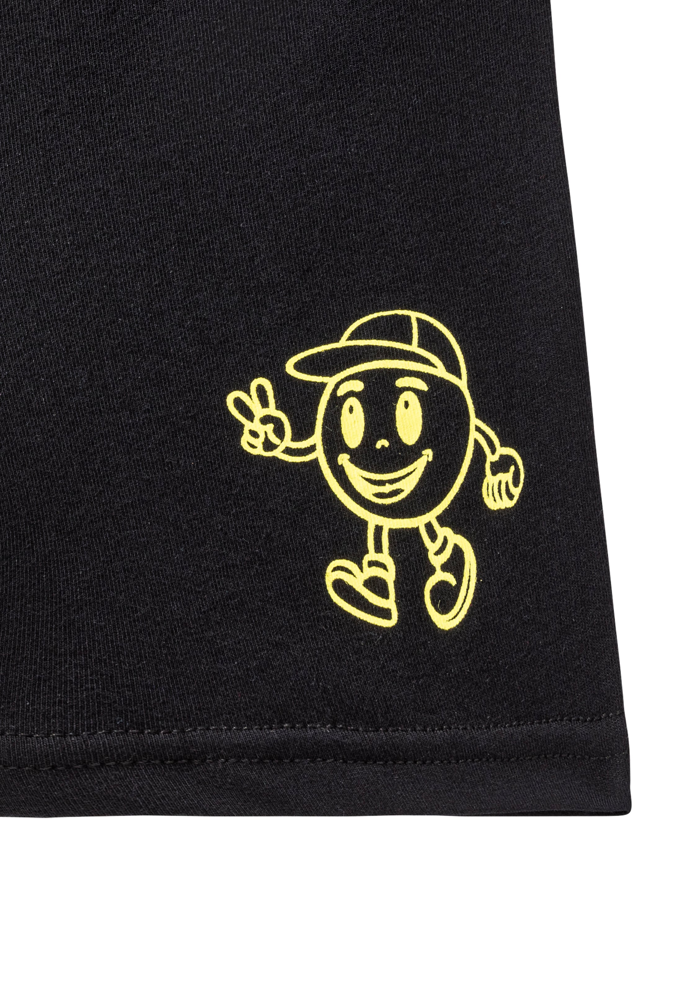 Buffalo Boxer »Boxershorts für Jungen«, (Packung, 4 St.), mit witzigen Icons bedruckt