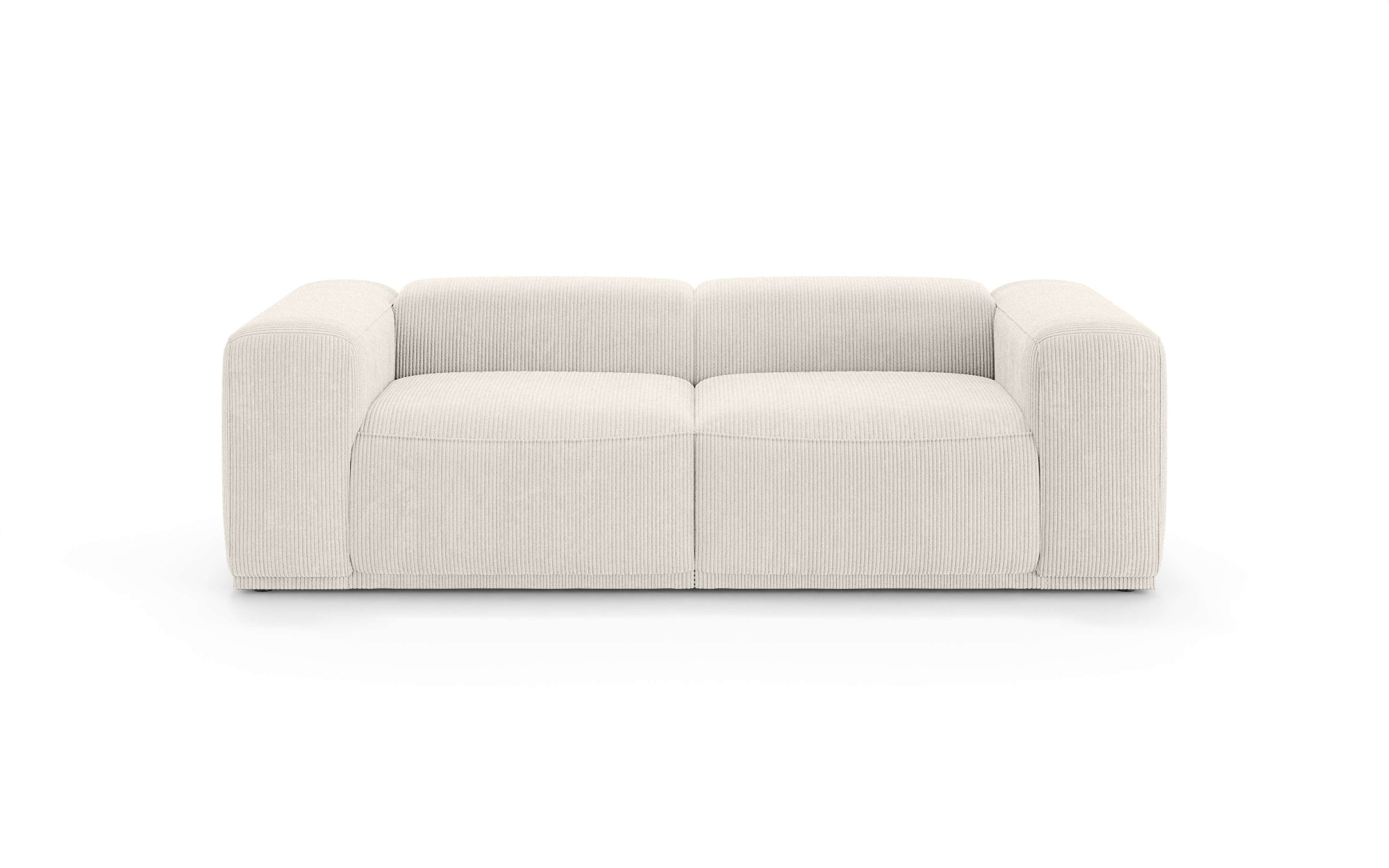 s.Oliver Big-Sofa »EMMERIK Designersofa, 3-Sitzer mit Wellenfederung, B/T/H: 242/98/73 cm«, hoher Sitzkomfort, gemütlich und modern, auch in Cord