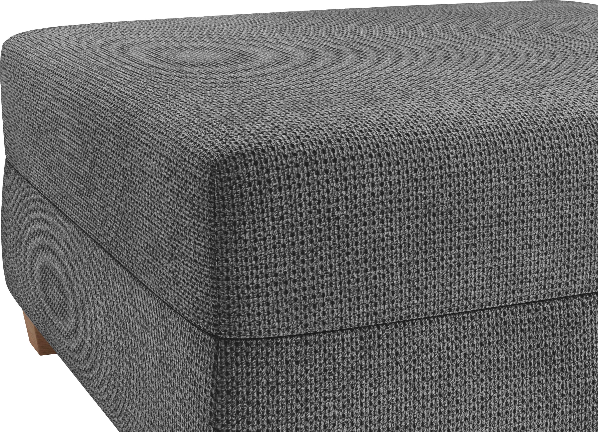 Mr. Couch Hocker »Helena«, Mit Federkern, wahlweise mit DuraSpring-Taschenfederkern