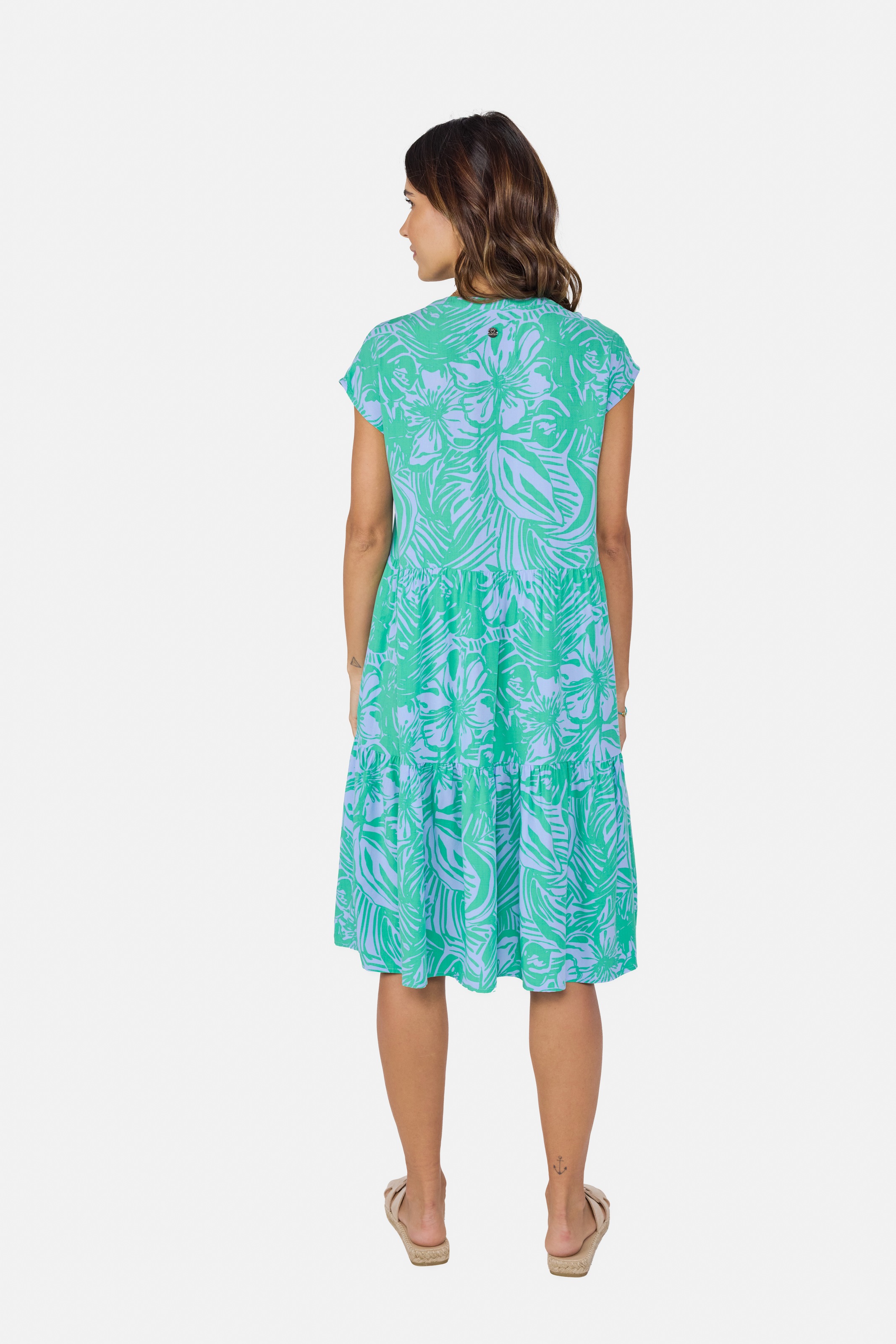 Lieblingsstück Volantkleid "FemkeL", mit Allover-Print günstig online kaufen