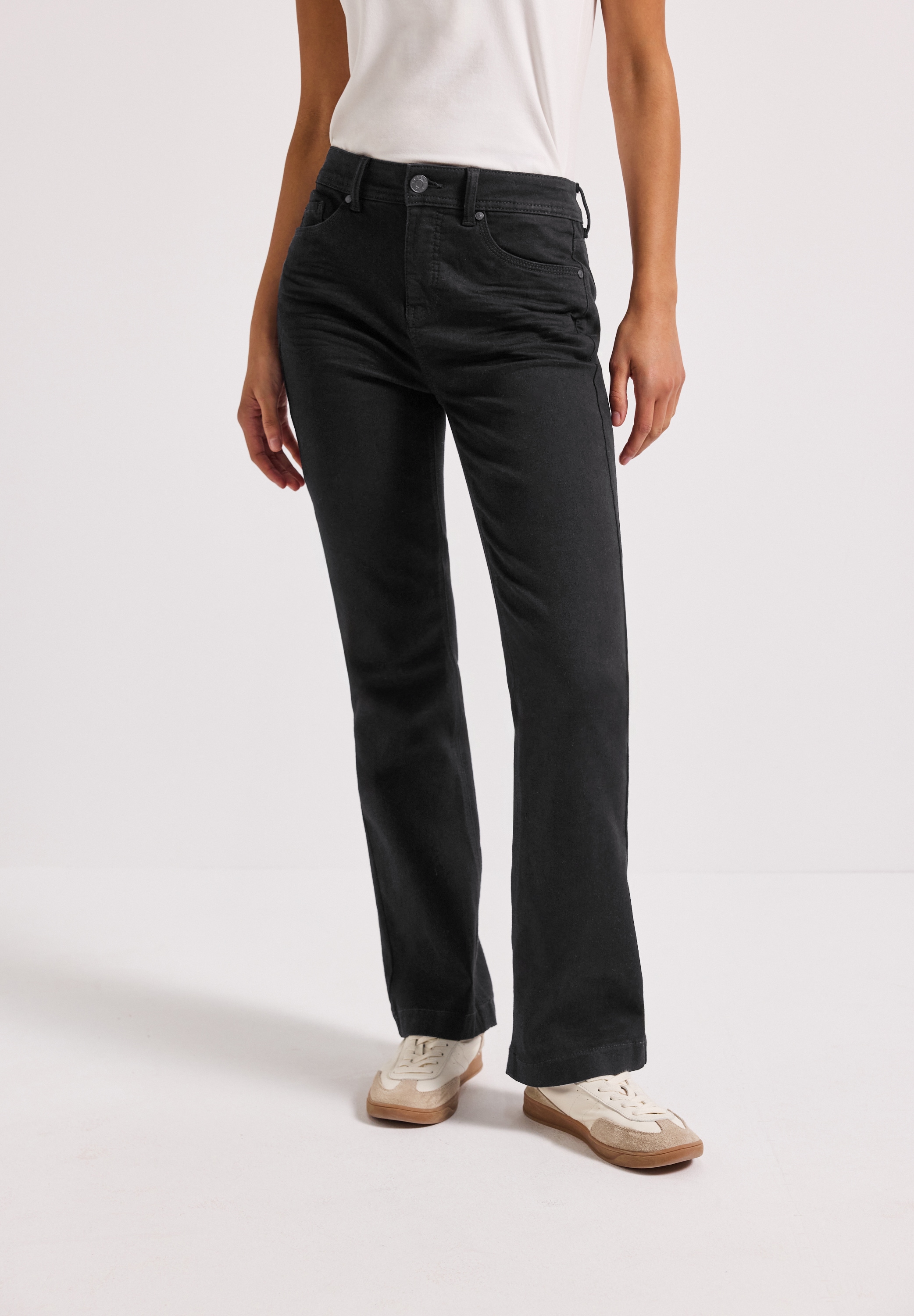 STREET ONE Slim-fit-Jeans, High Waist