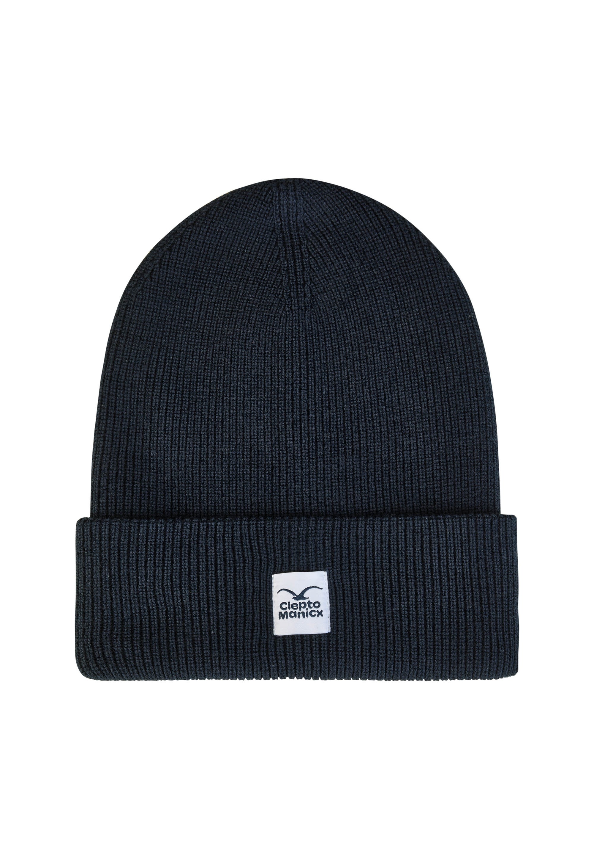 Cleptomanicx Beanie "CI" mit umgeschlagenem Rippstrick-Bund