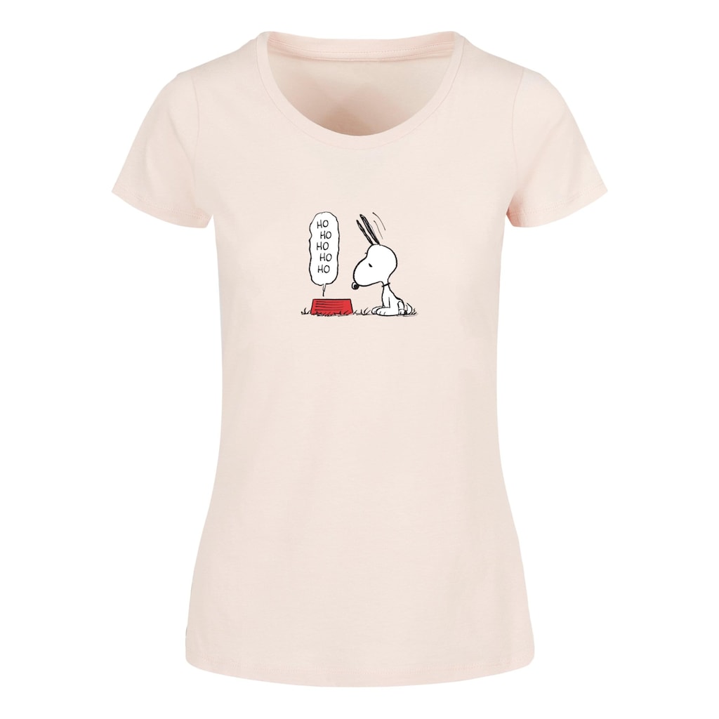 Merchcode T-Shirt »Merchcode Damen Ladies Peanuts Hungry Snoopy Basic Tee«, (1 tlg.)