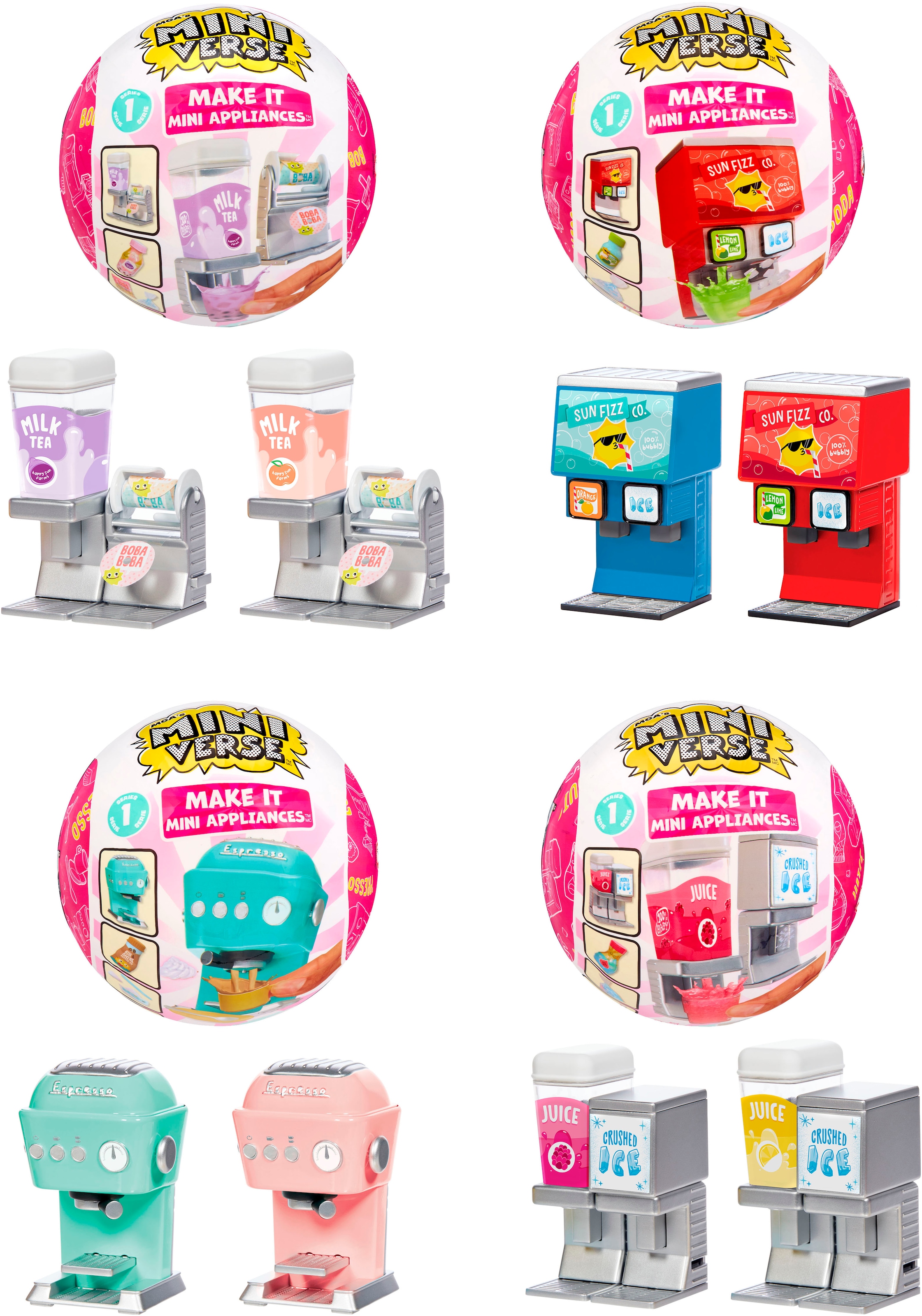 MGA ENTERTAINMENT Kinder-Haushaltsset »MGA's Miniverse - Make It Mini Appliances«, sortierte Lieferung