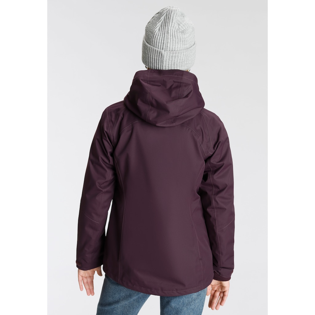 Jack Wolfskin 3-in-1-Funktionsjacke »MANAPOURI«, mit Kapuze