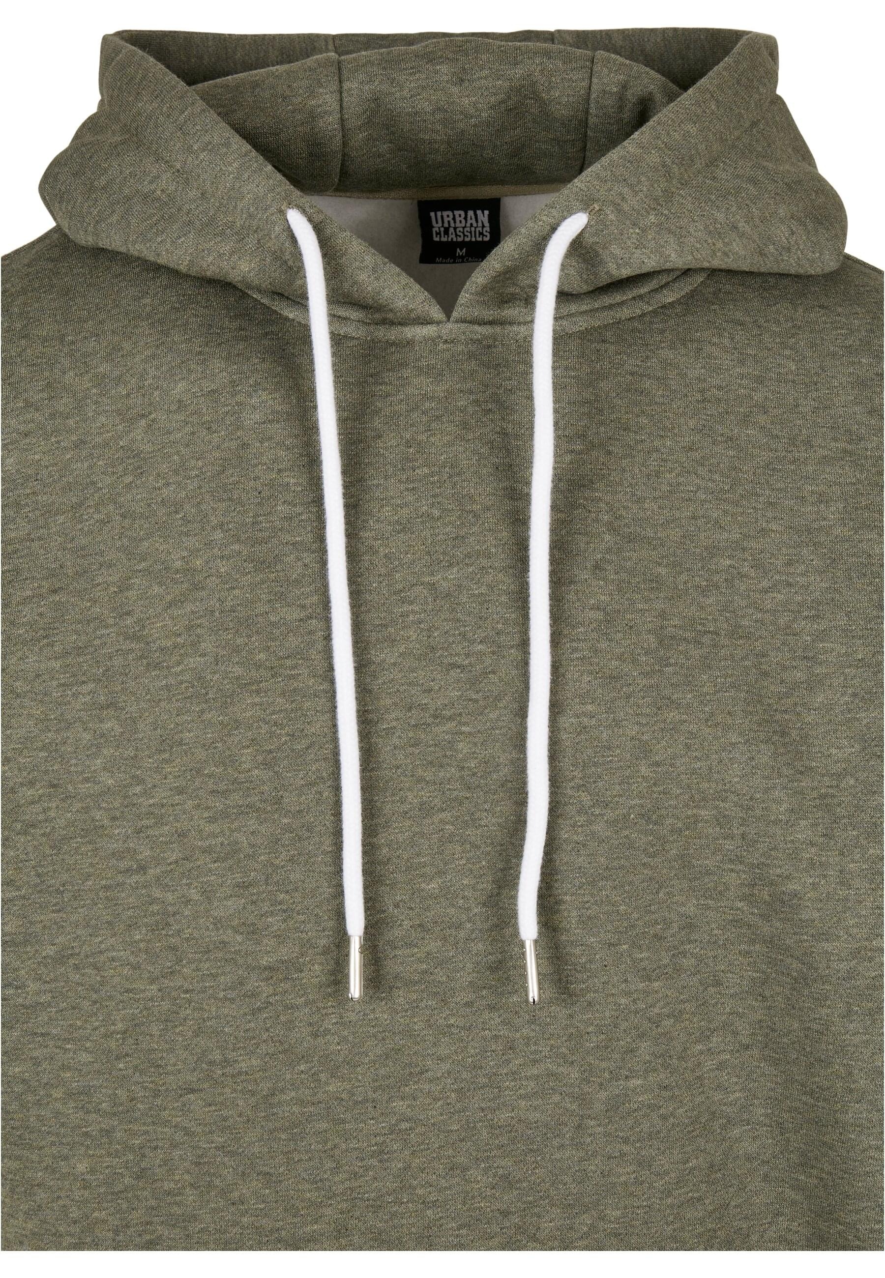 URBAN CLASSICS Sweatshirt »Urban Classics Herren Basic Melange Hoody«, (1 tlg.)