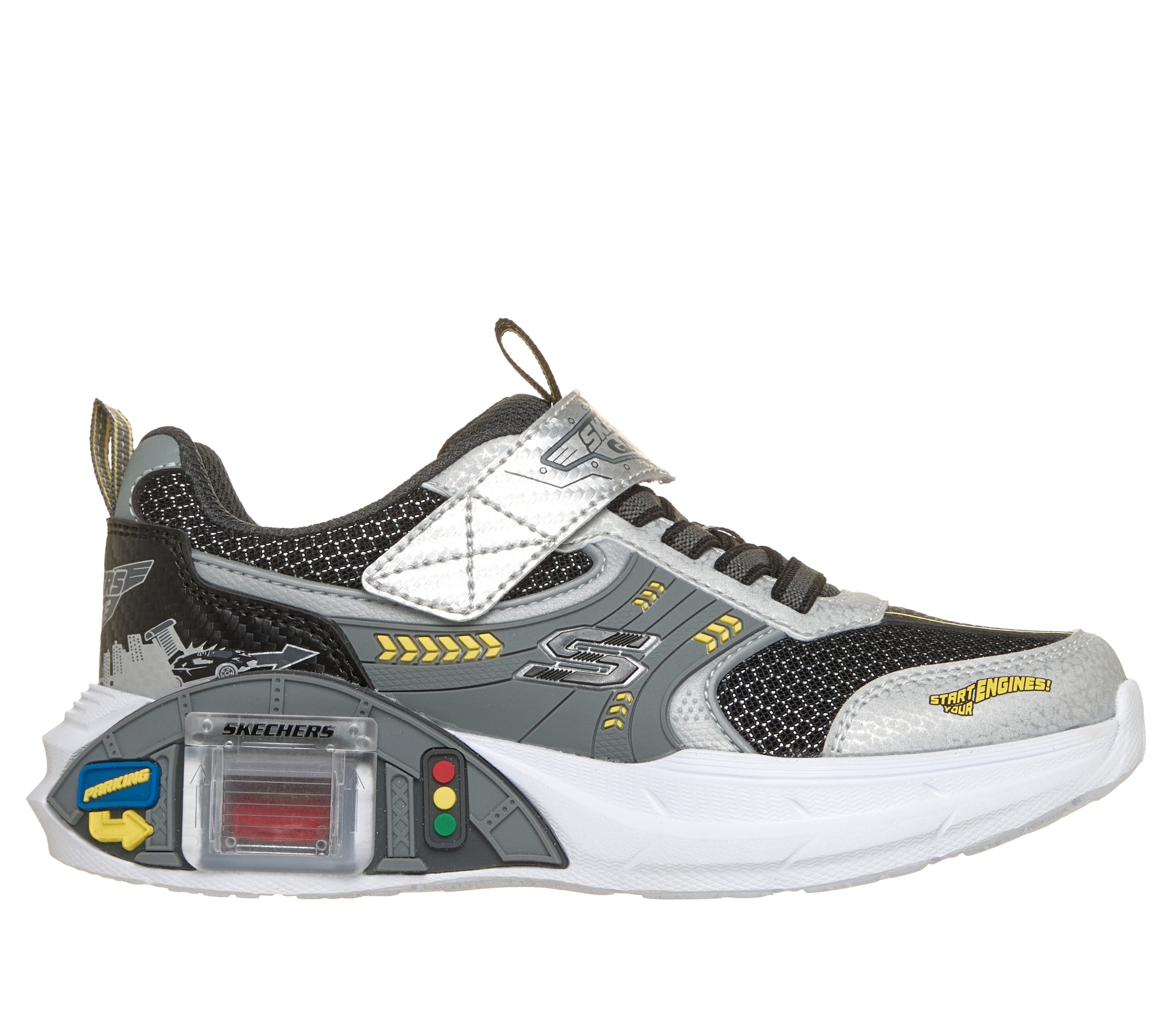 Skechers Sneaker »Compartment & Two Toy Cars«  Kinderschuh mit integriertem Toy Car, Größenschablone zum Download