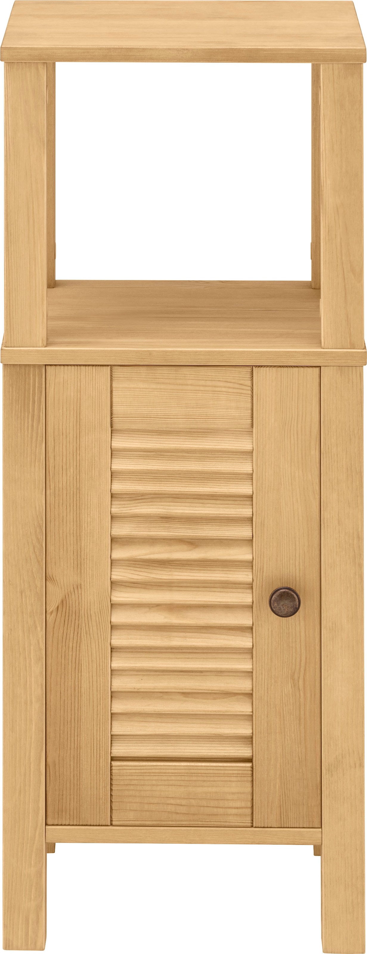 Home affaire Unterschrank »Ayanna«, aus Massivholz, FSC®, Lamellenfront, Breite 34 cm