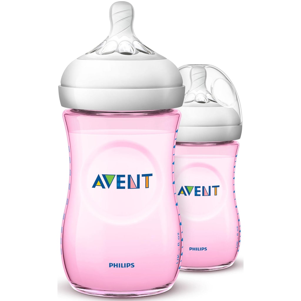 Philips AVENT Babyflasche »Natural SCF034/27«, (2er-Pack)