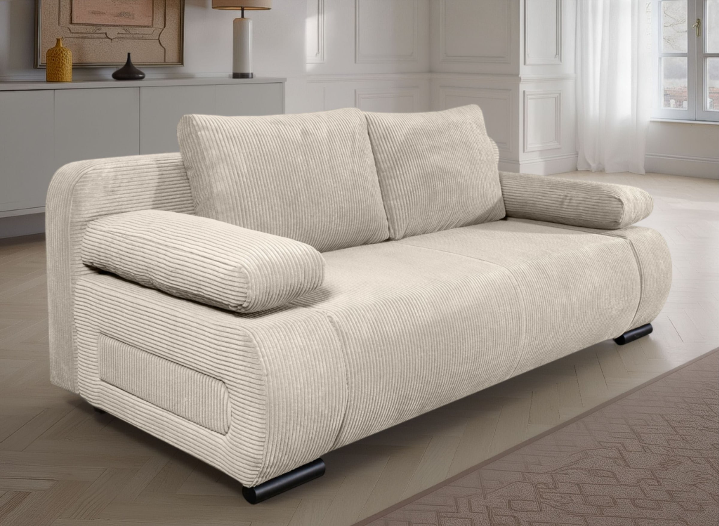 COLLECTION AB "Moritz B: 200 cm, Liegefl. 142x200 cm" Gästebettfunktion, frei stellbar, Wohnkomfort