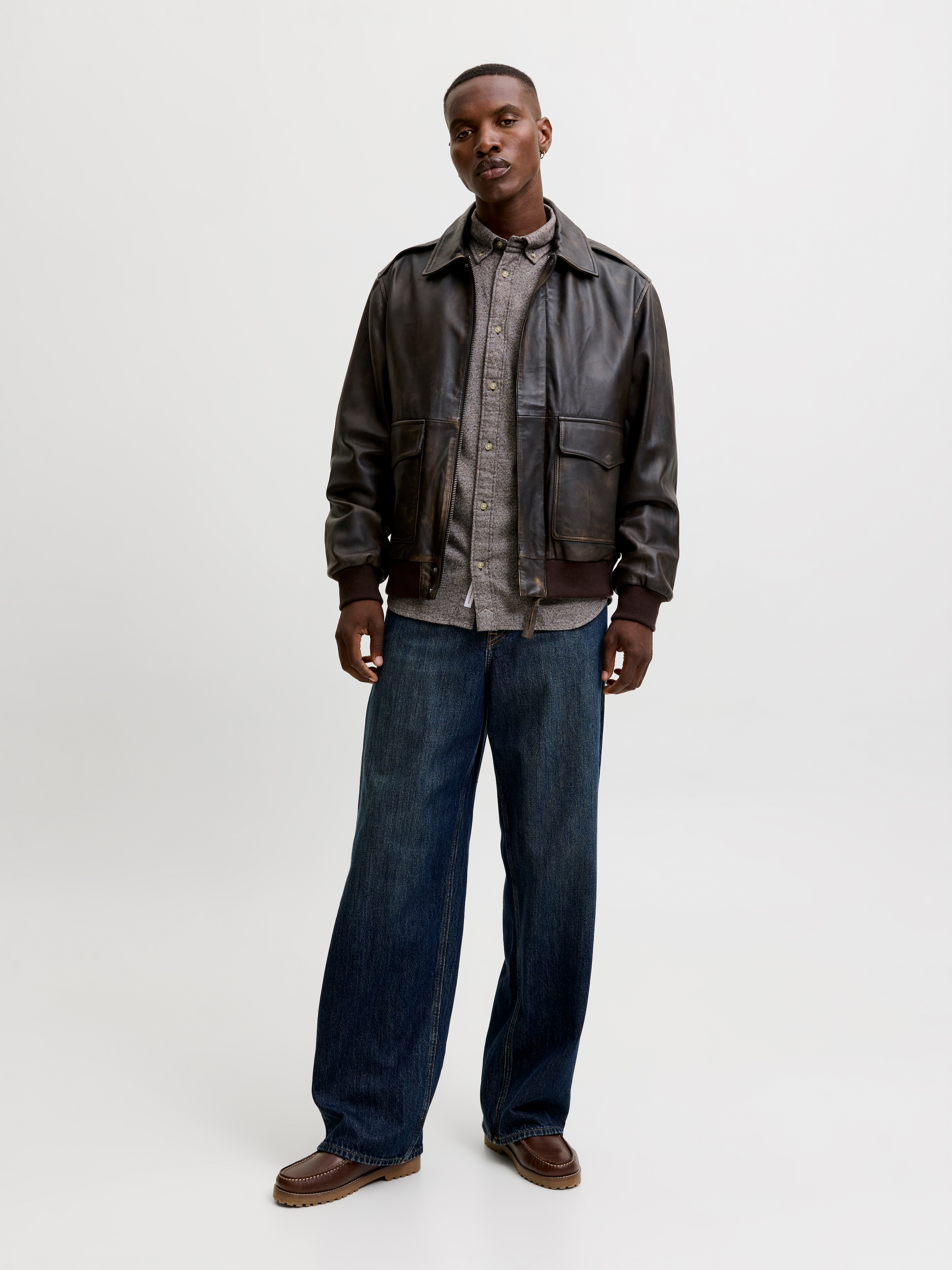 Jack & Jones Langarmhemd »JPRBLUHARVEY TWILL SOLID L/S SHIRT SN« Baumwolle, regular fit