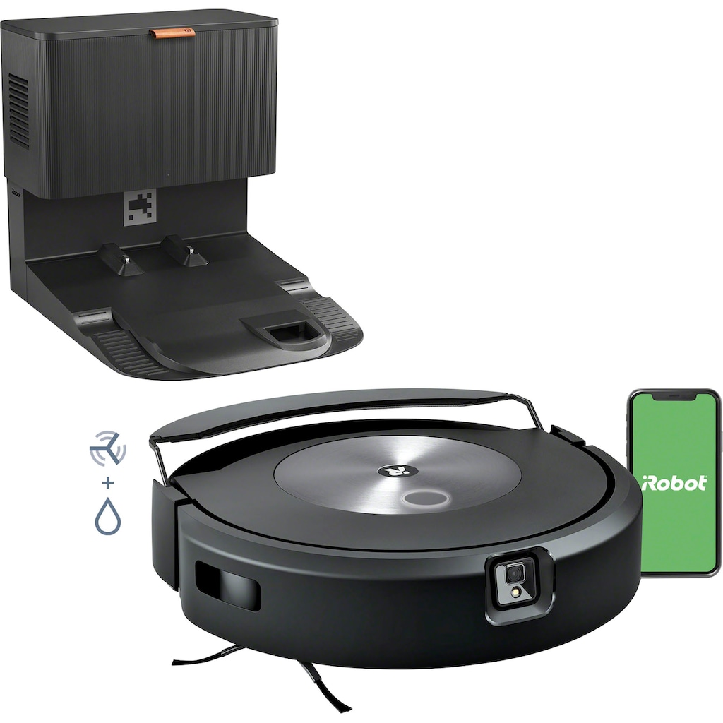 iRobot Saugroboter »Roomba Combo j7+ (c755840) mit autom. Absaugstation«, Saug- und Wischroboter