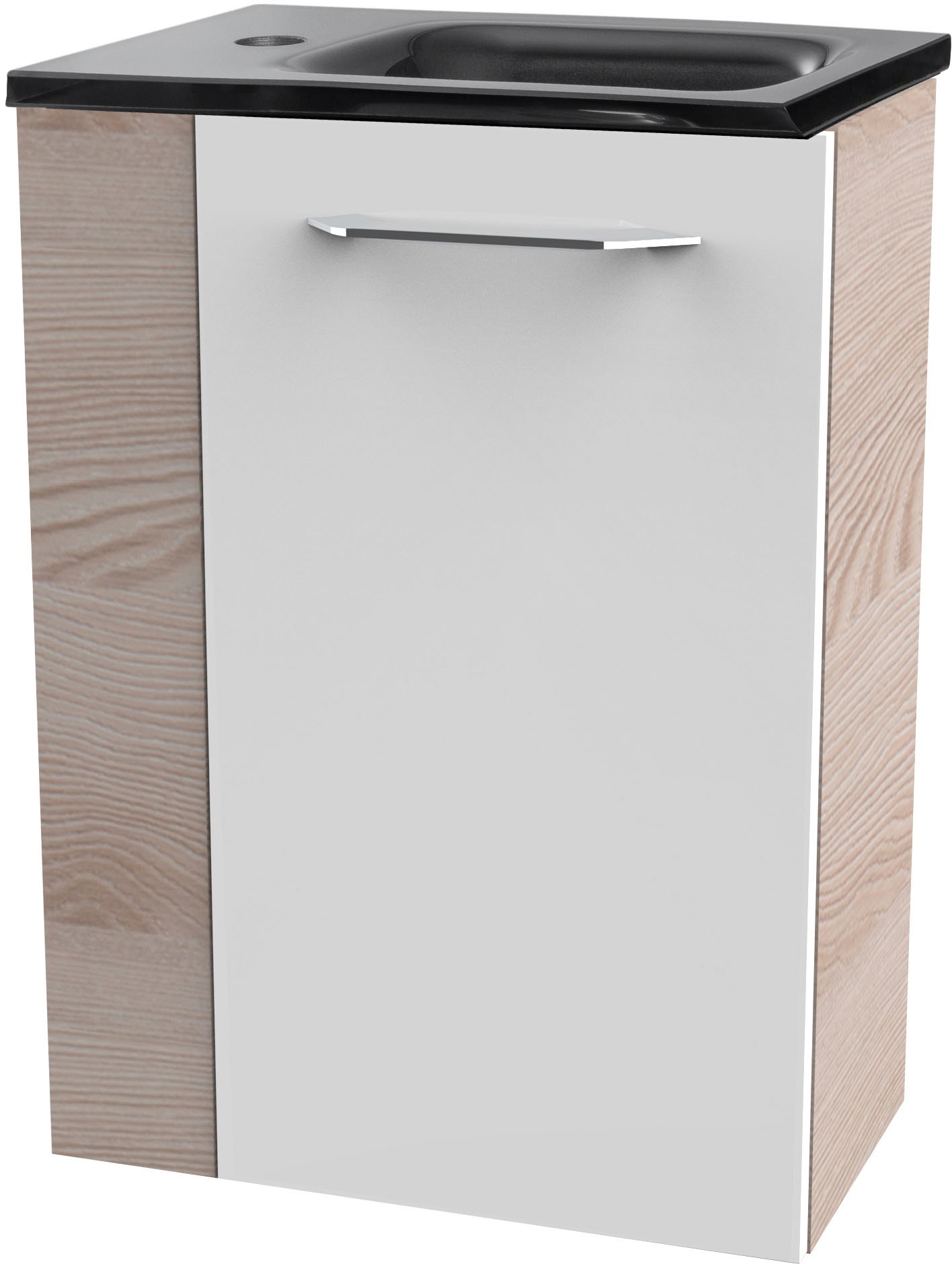 FACKELMANN Waschtisch "SBC" Set, bestehend aus Becken und Unterbau, Breite ca. 45 cm