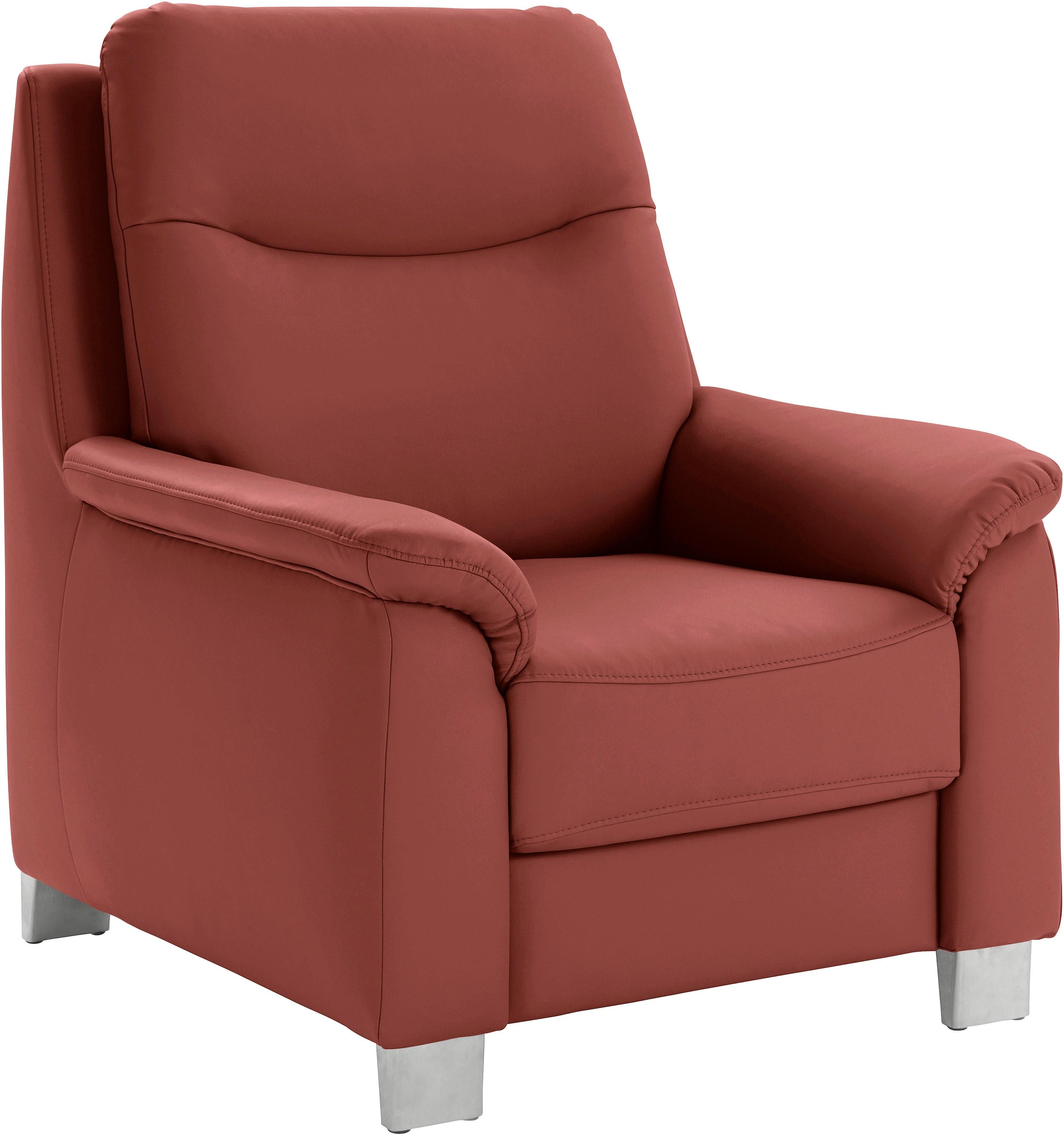 sit&more Sessel »Boccaccio«, inklusive Federkern und Kopfteilverstellung