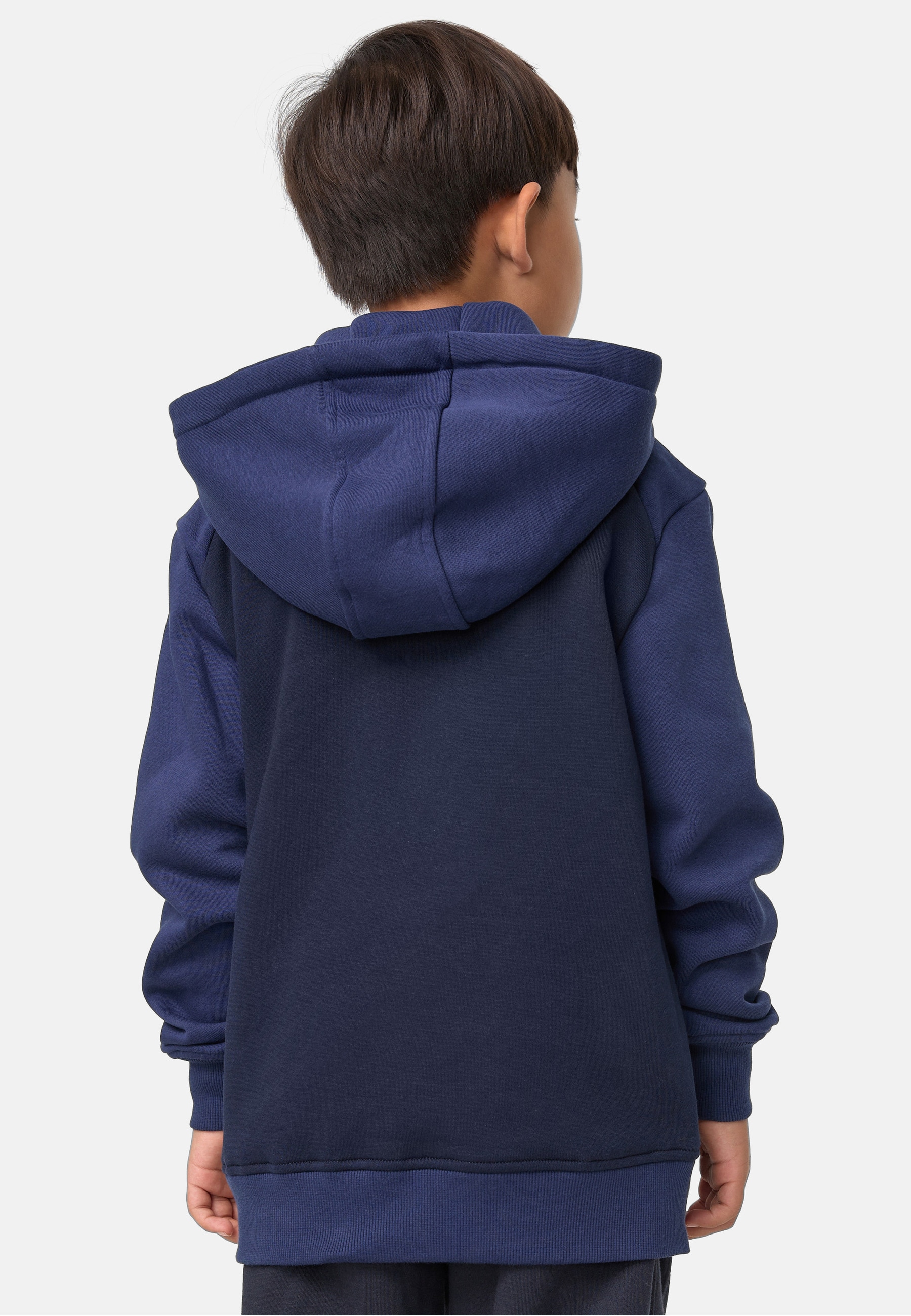URBAN CLASSICS Kapuzenpullover »Urban Classics Herren Boys 2-Tone Fake Raglan Hoody« 1 Stk.