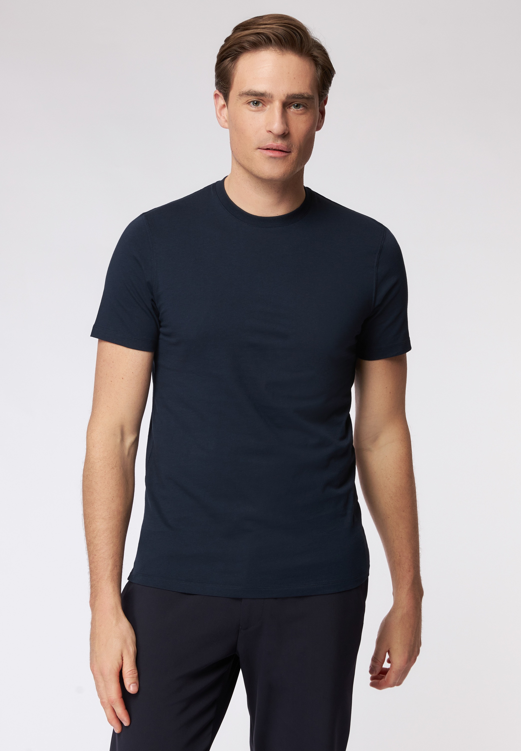 Roy Robson Longshirt »Rippkragen - Weicher Griff«