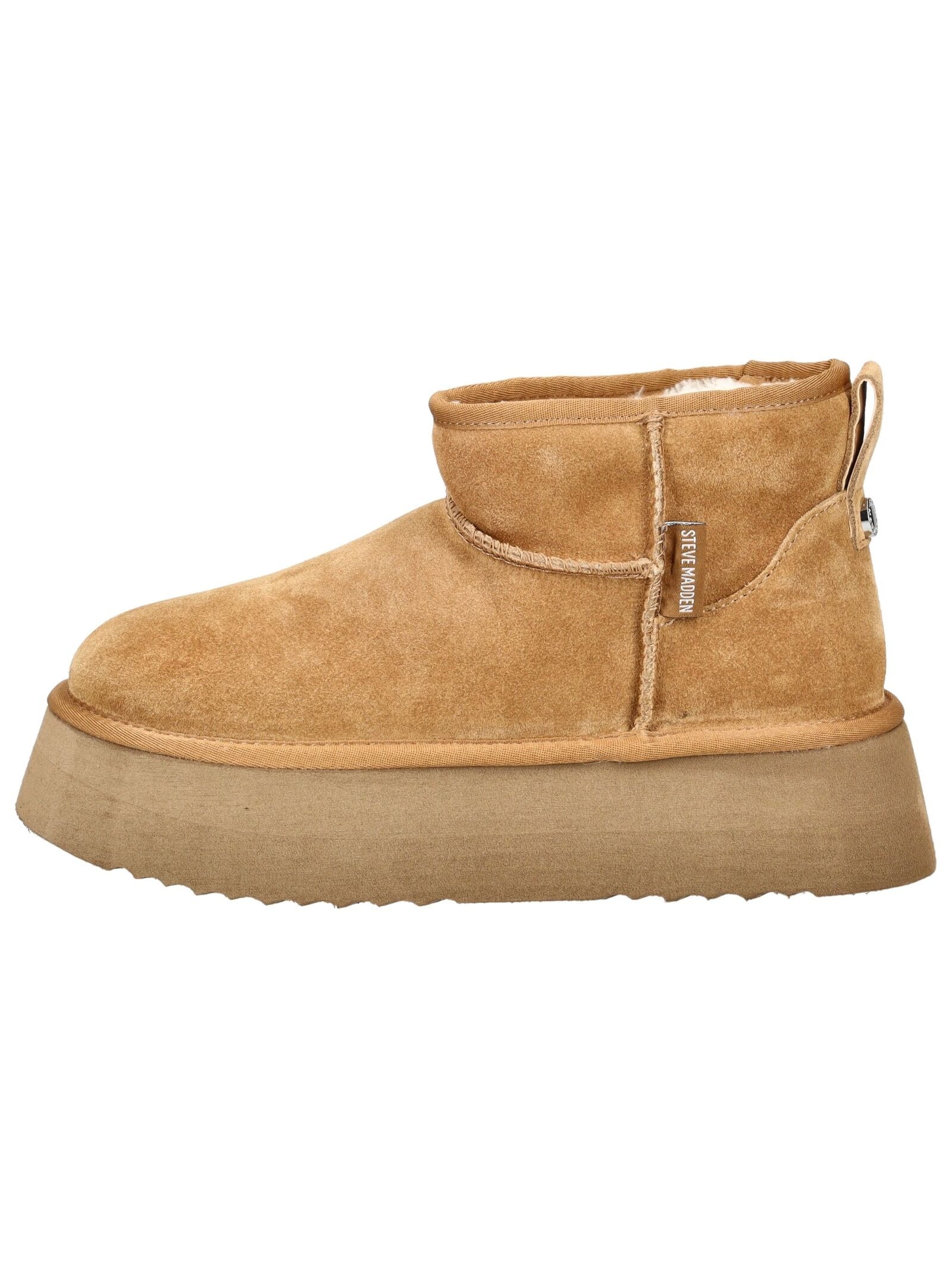 STEVE MADDEN Plateaustiefelette »STEVE MADDEN Stiefelette Veloursleder«
