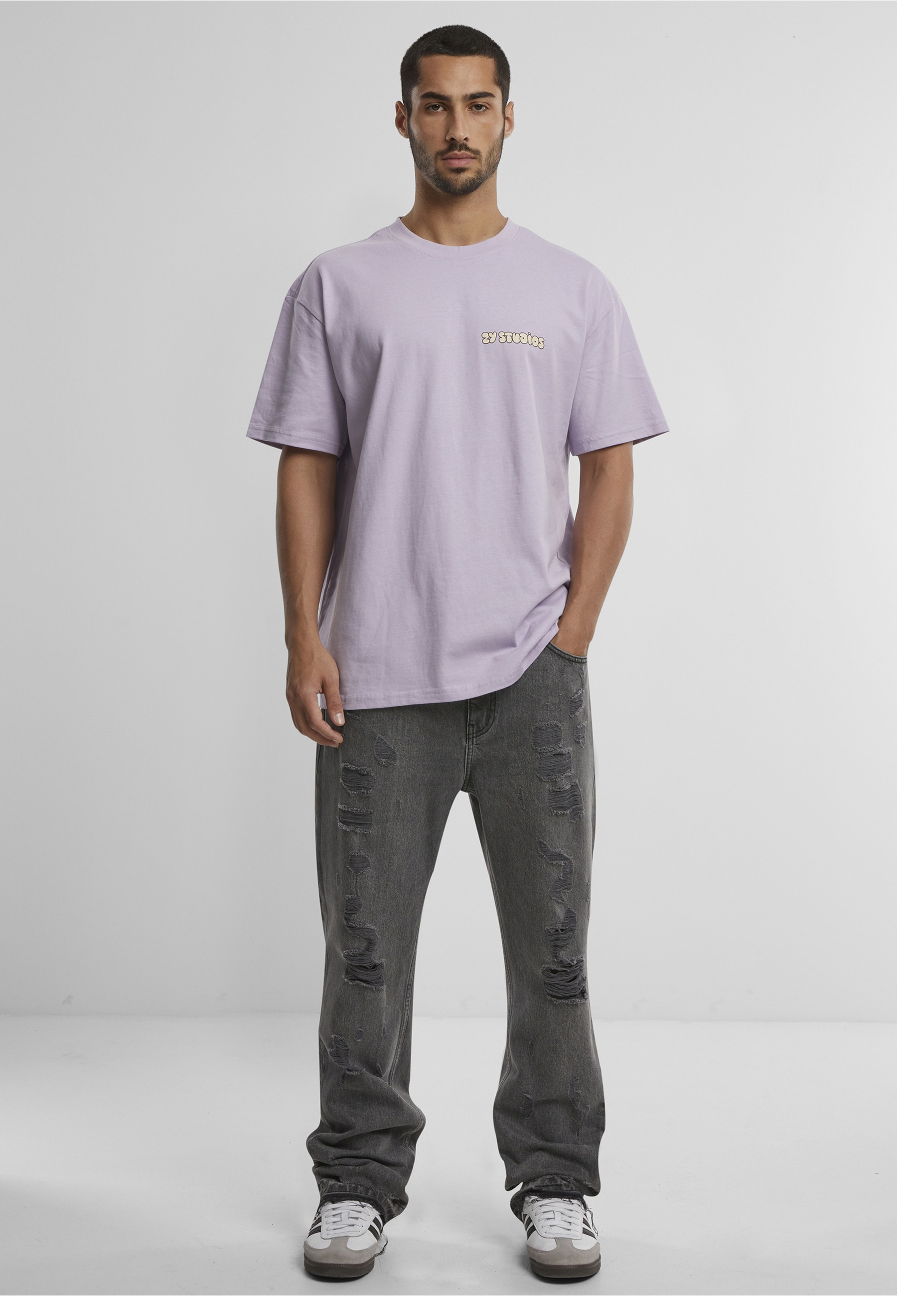 2Y Studios Bequeme Jeans »2Y Studios 2Y Firio Destroyed Straight Jeans«