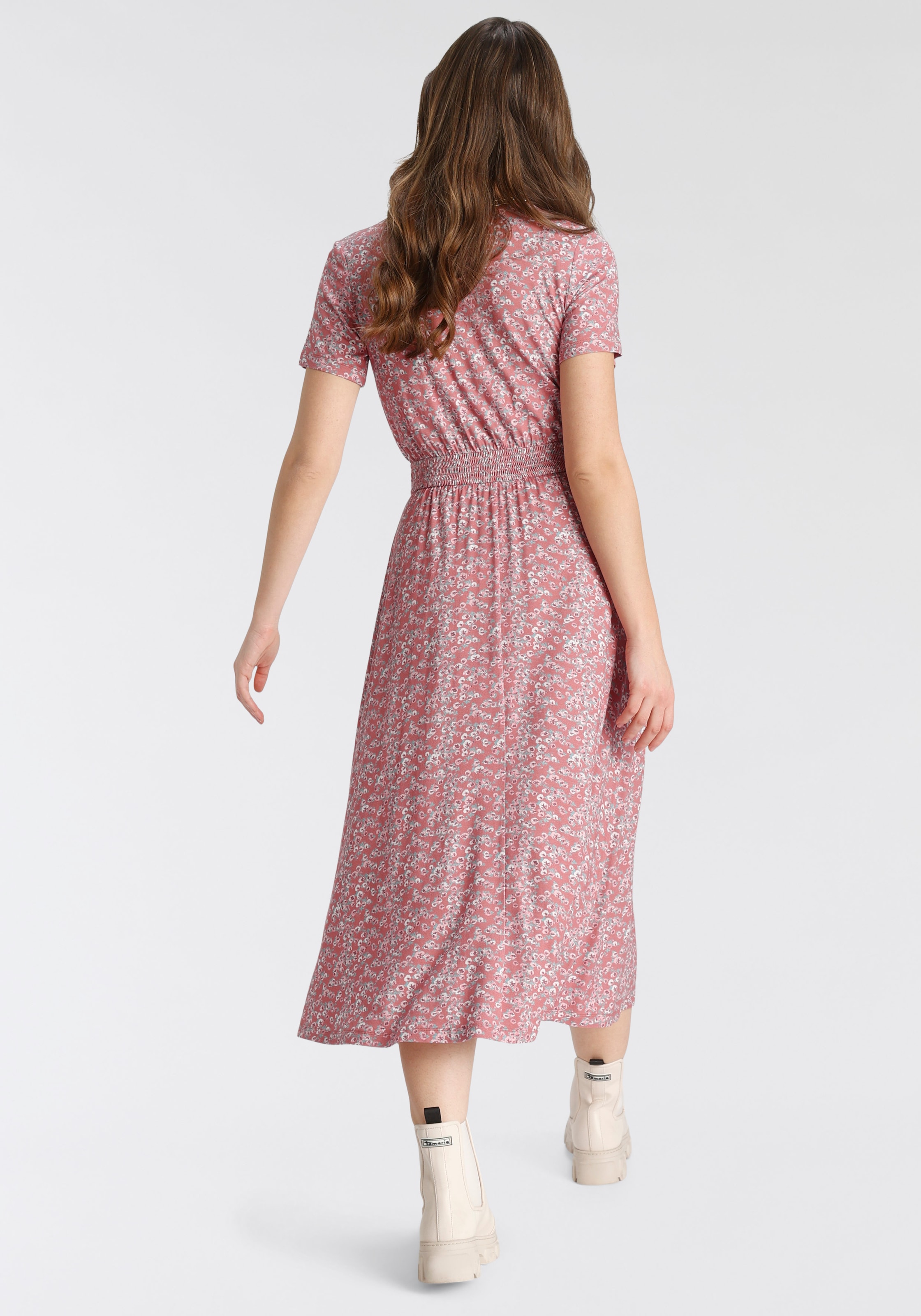 Tamaris Jerseykleid in Midilänge