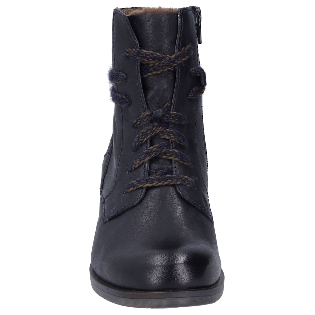 Josef Seibel Schnürstiefel »Sanja 18«, mit Innenreißverschluss
